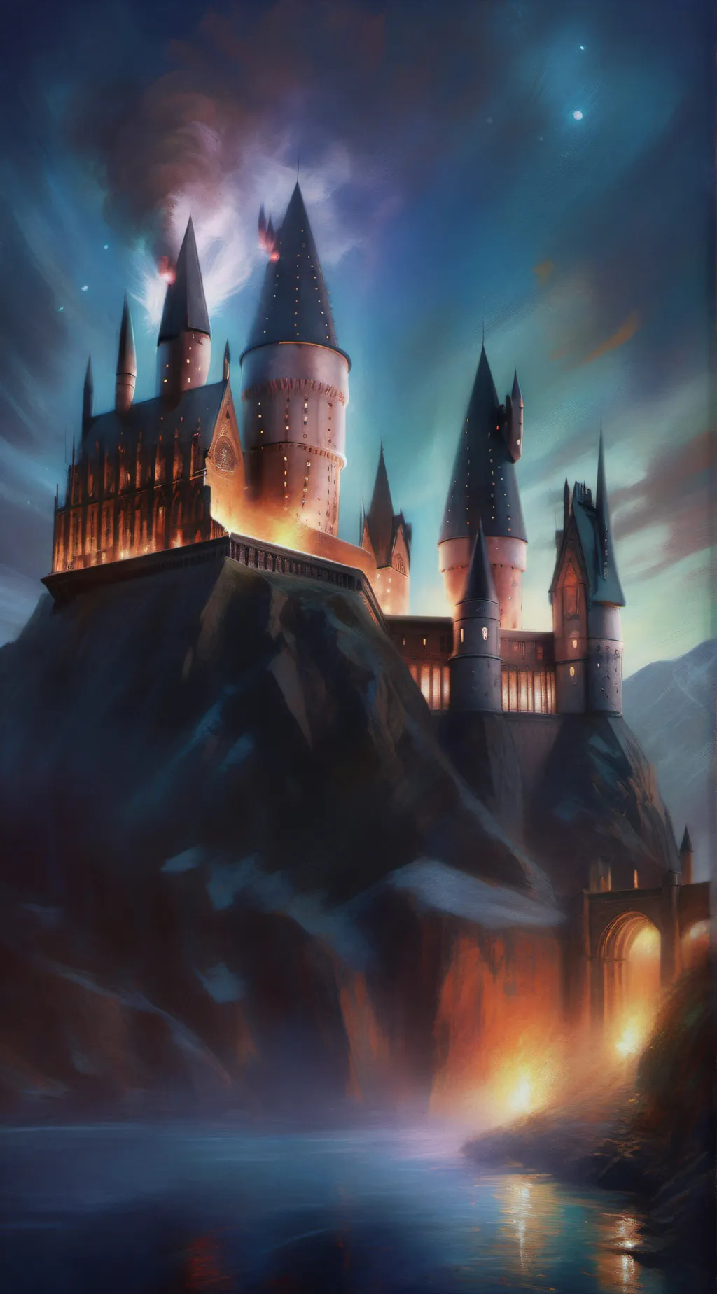 ai character: HOGWARTS!!!  background