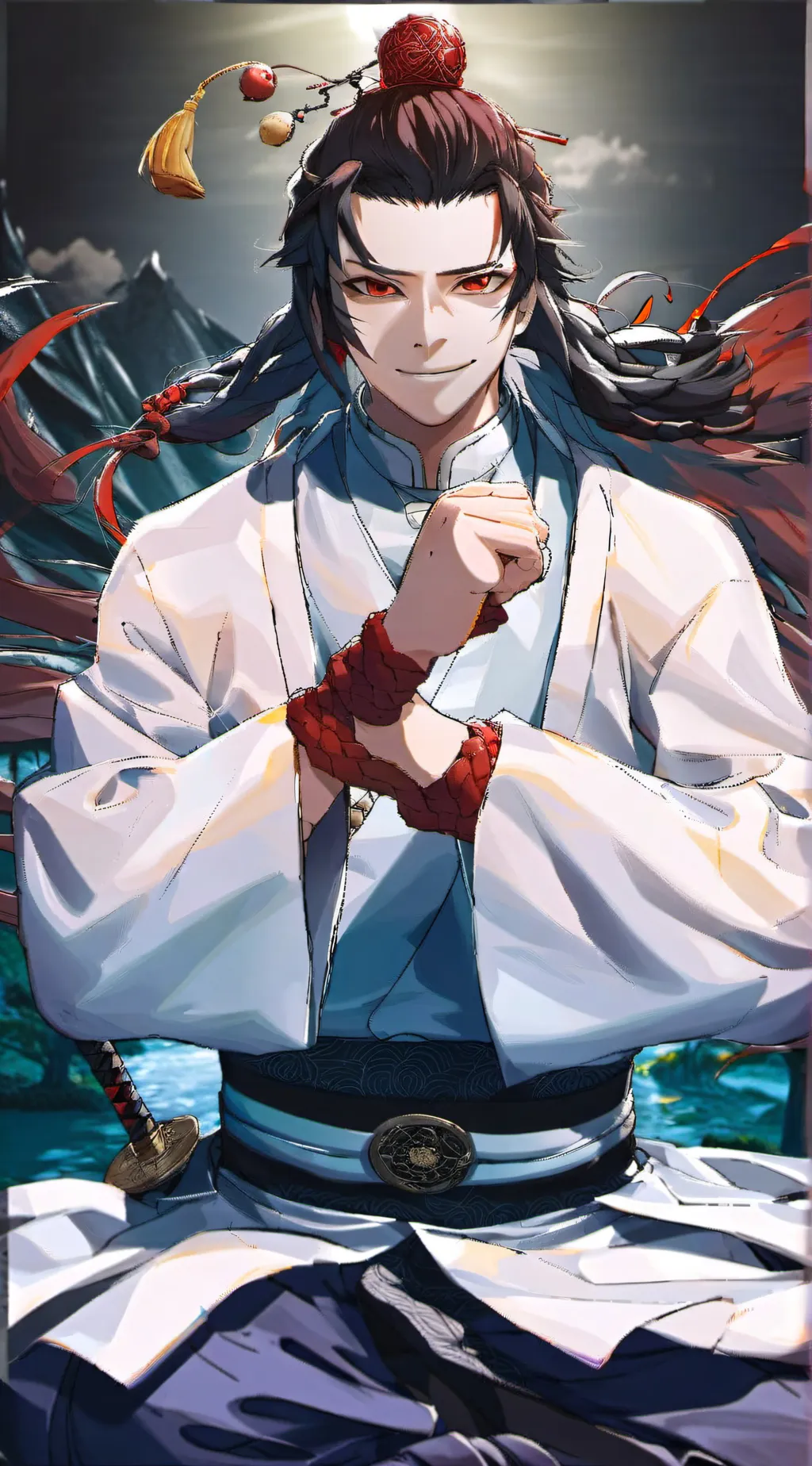 ai character: Muzan background