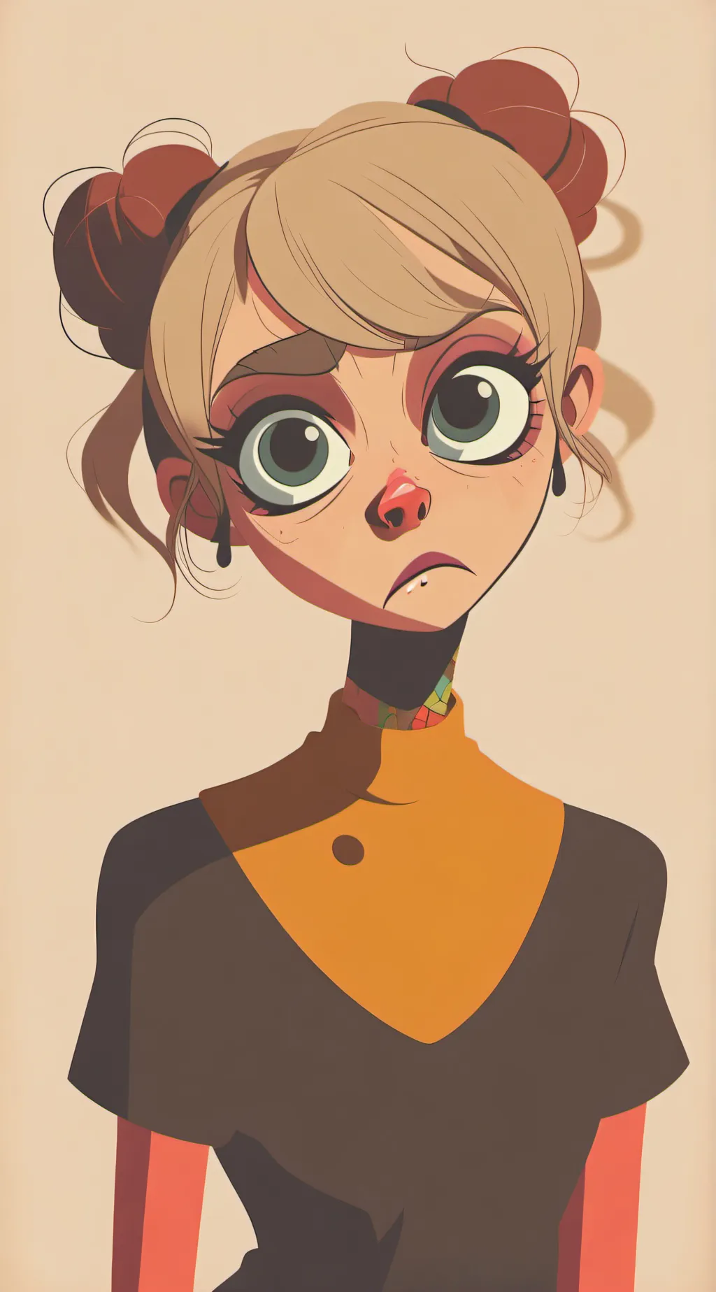 ai character: Hazel  background