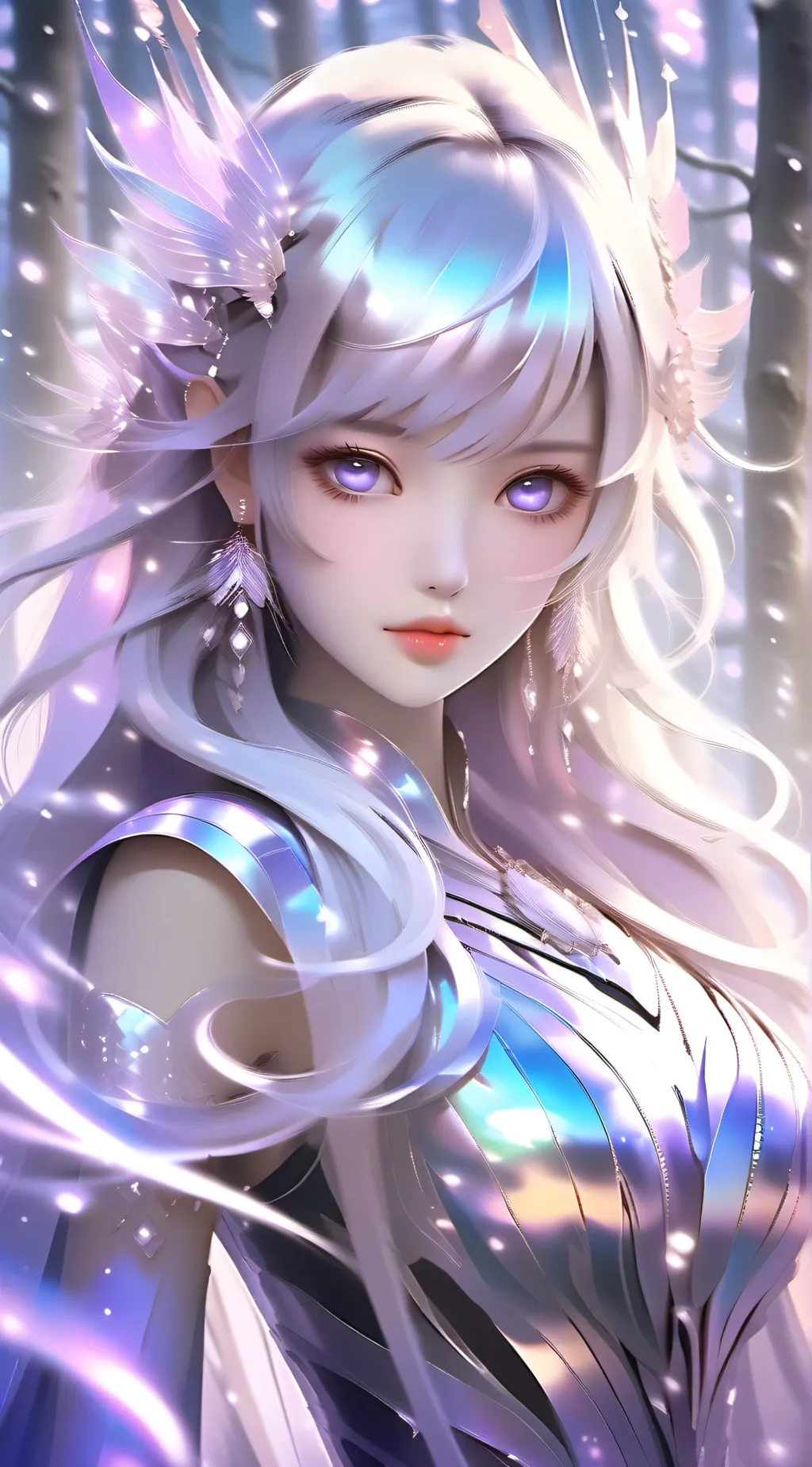 ai character: Alma background