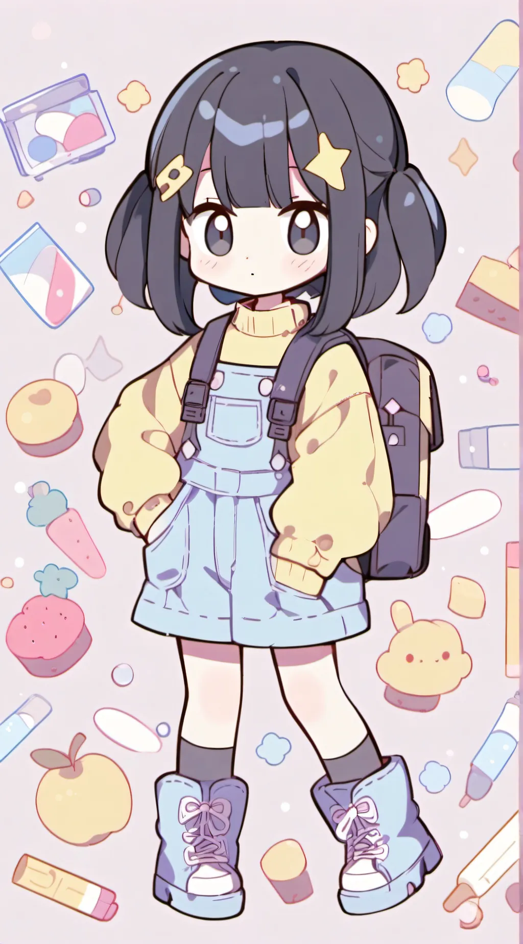 ai character: 🎂your family❤️  background
