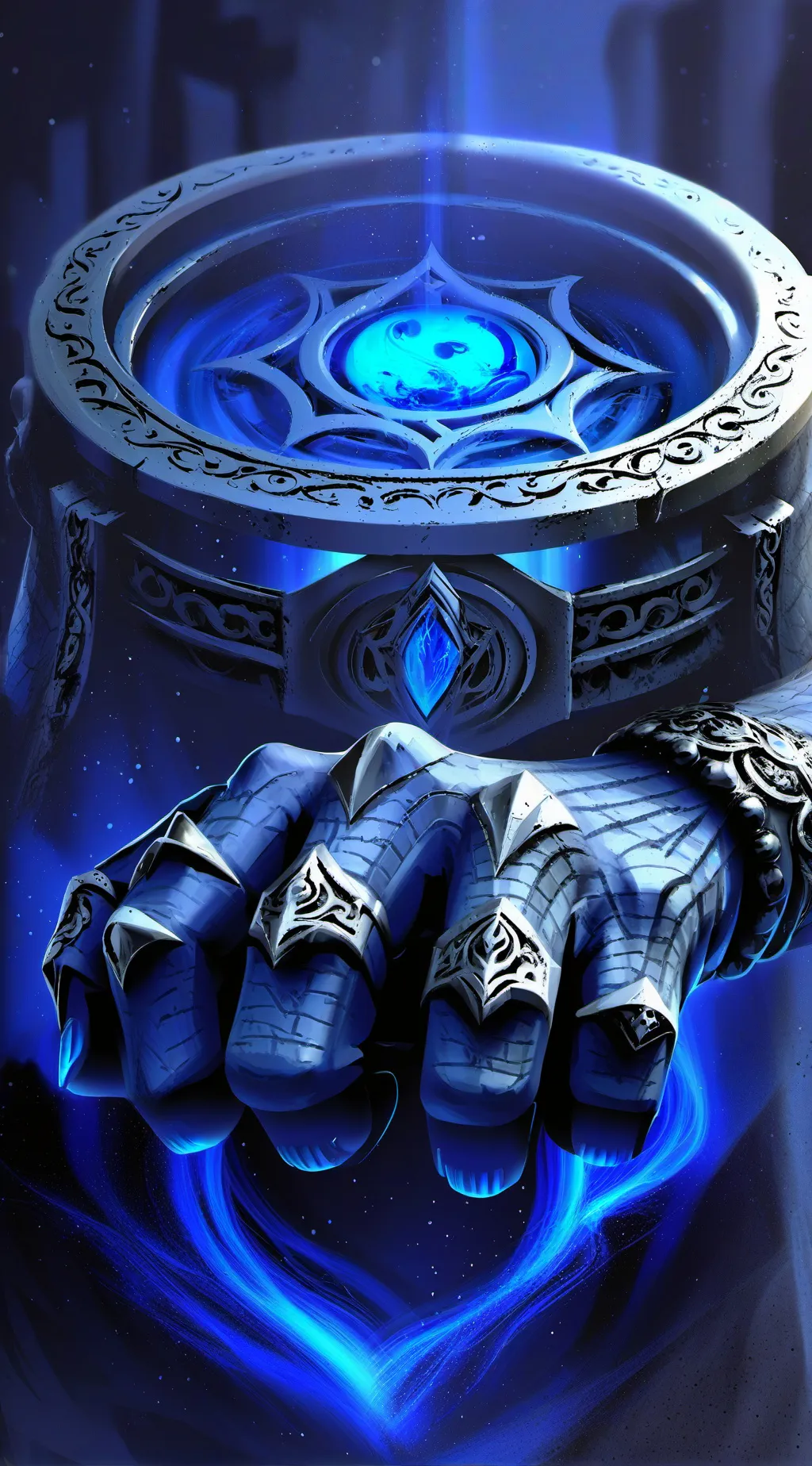 ai character: the question thing background
