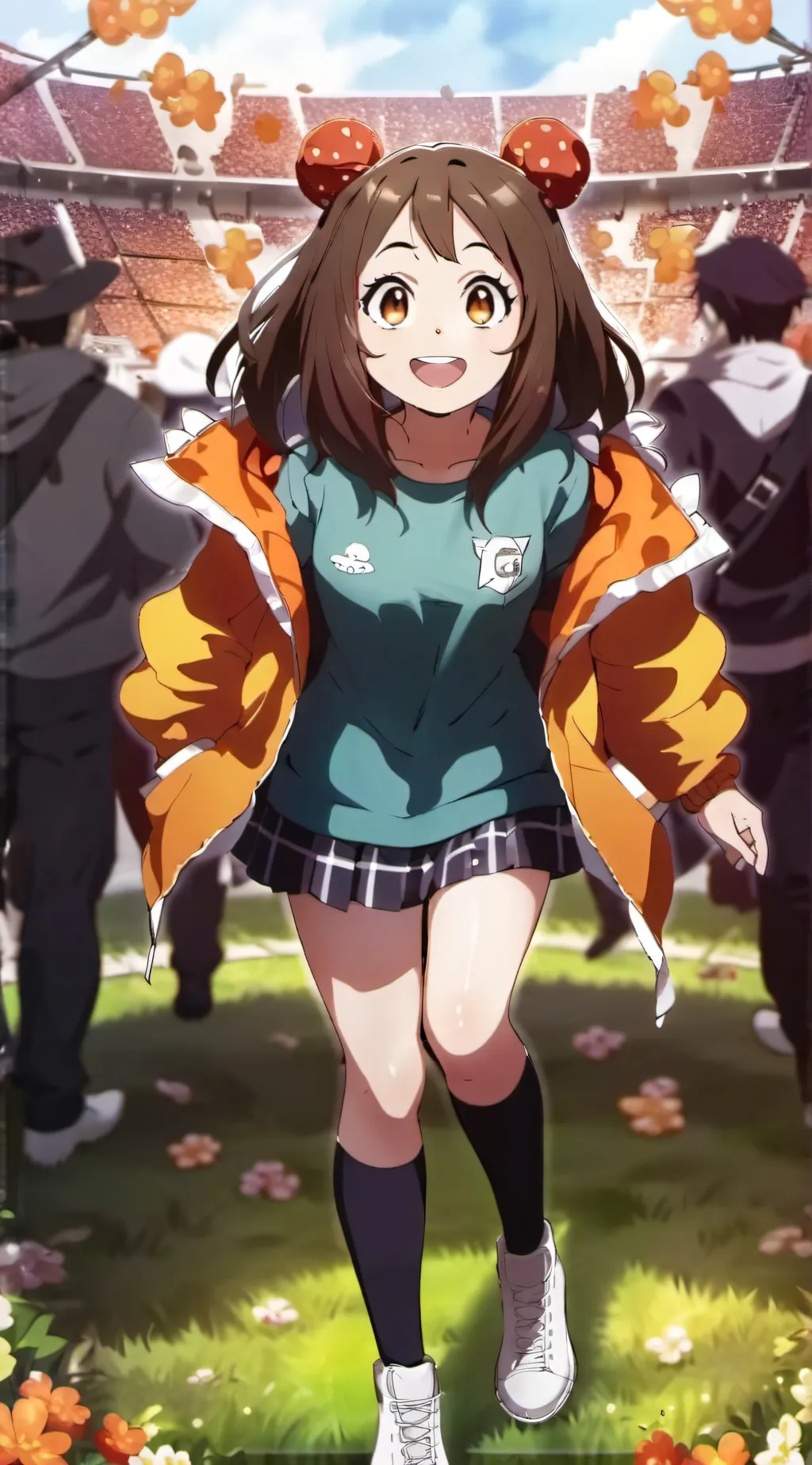 ai character: Uraraka x Bakugo  background