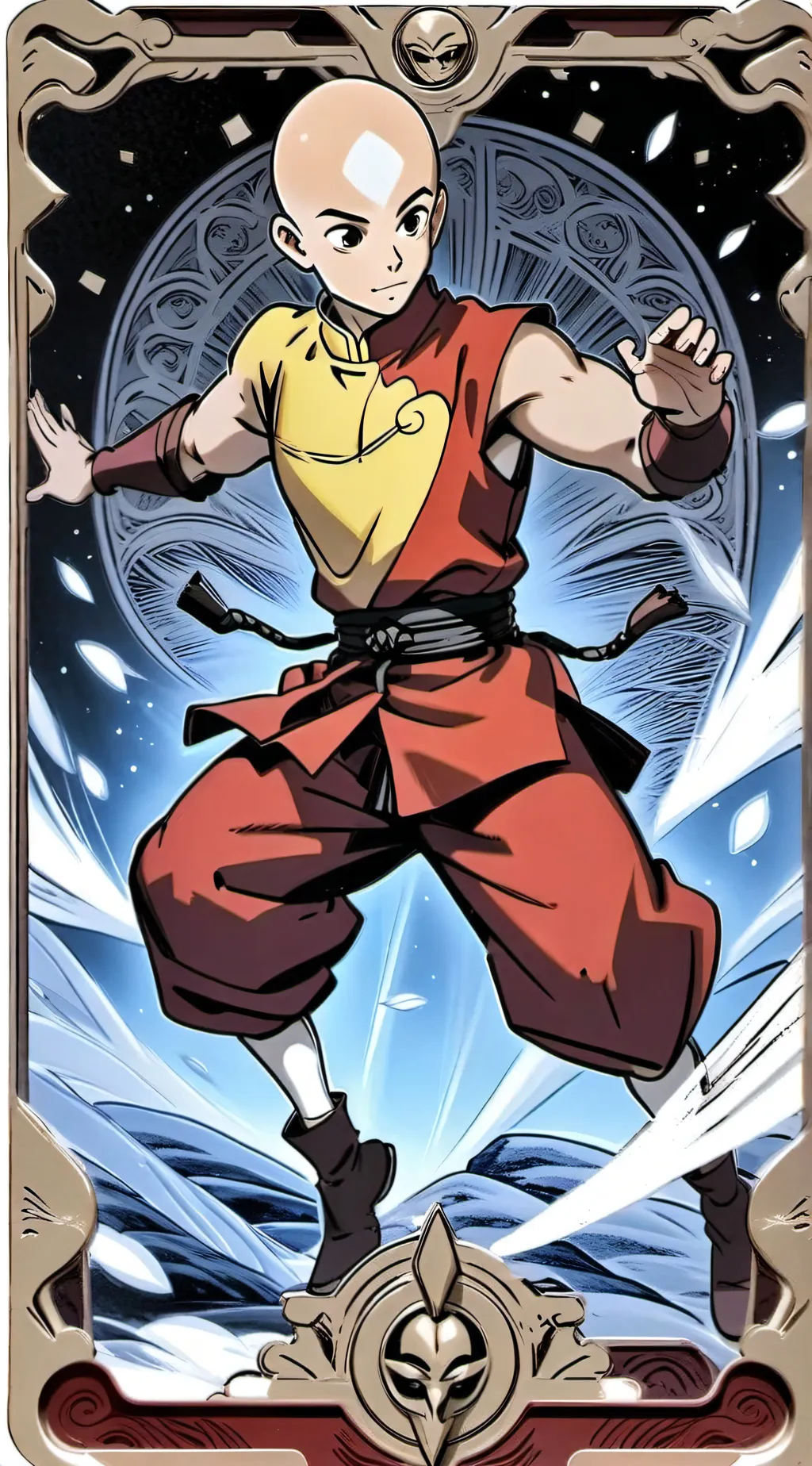 ai character: Avatar sus background