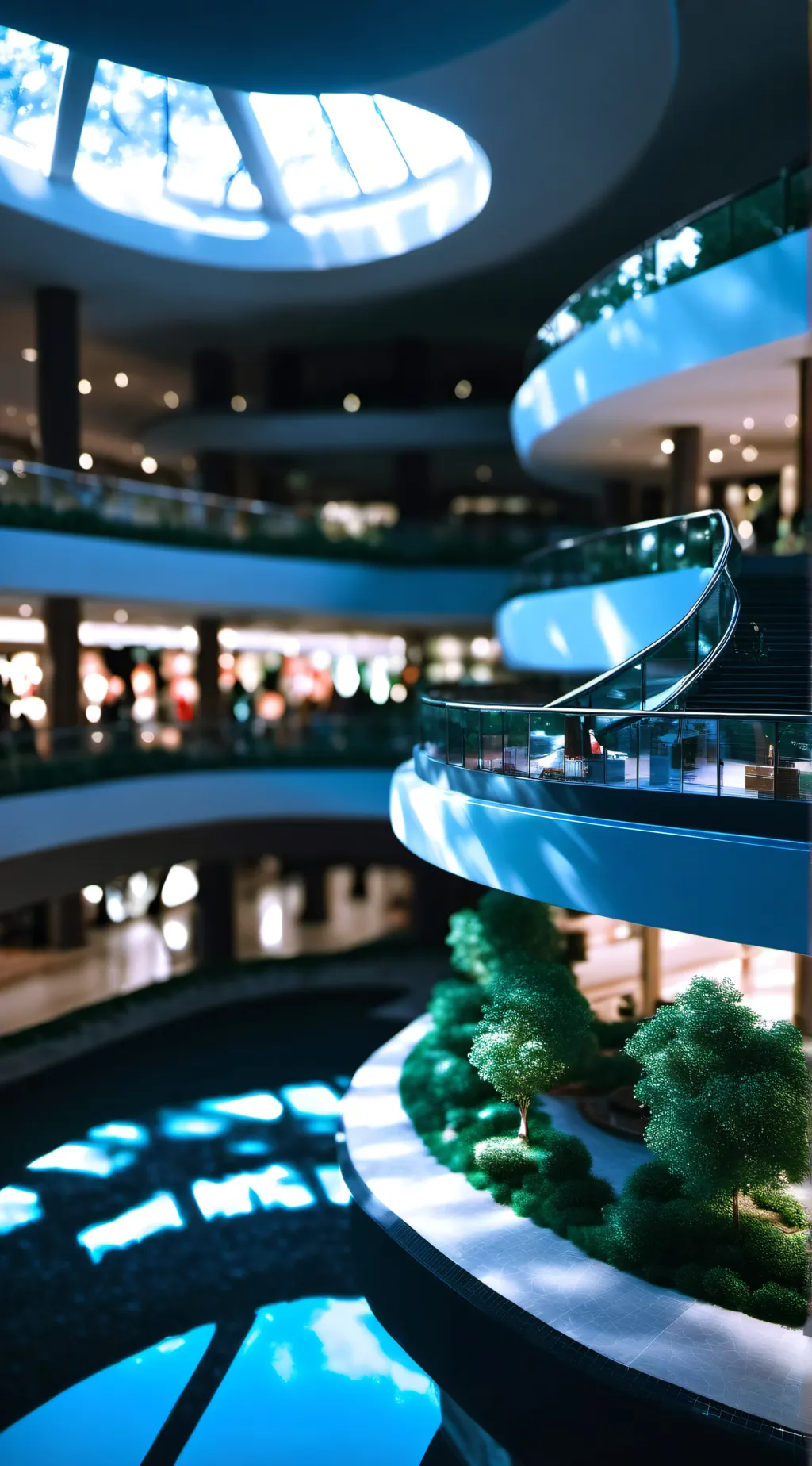 ai character: Hashiras Shopping  background