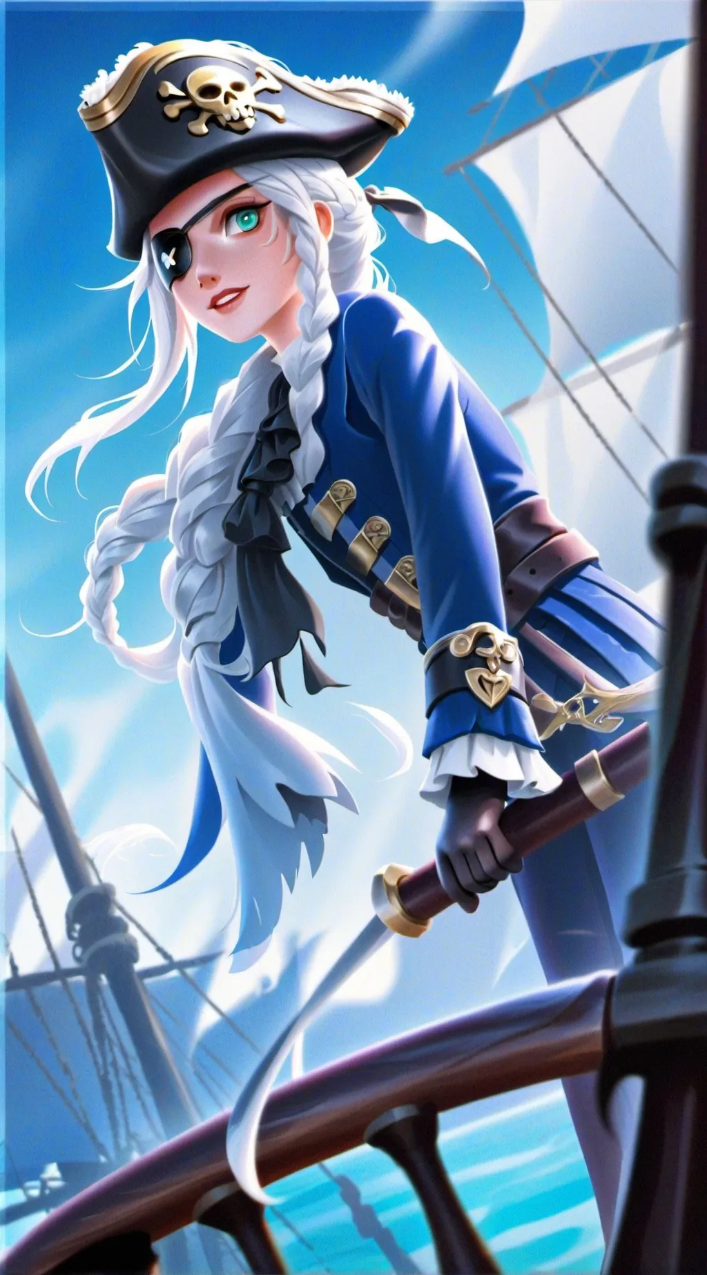 ai character: leah background
