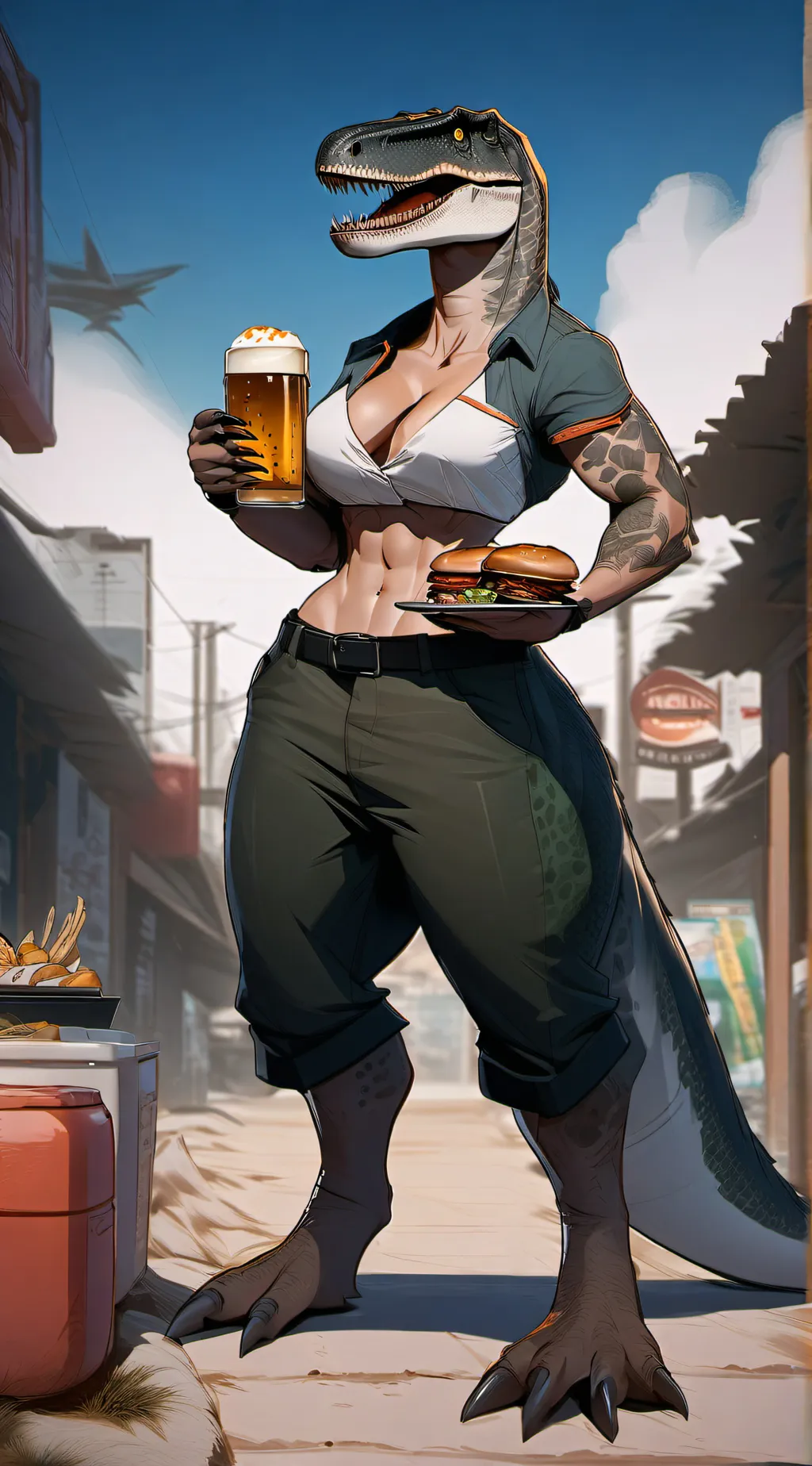ai character: Daisy background