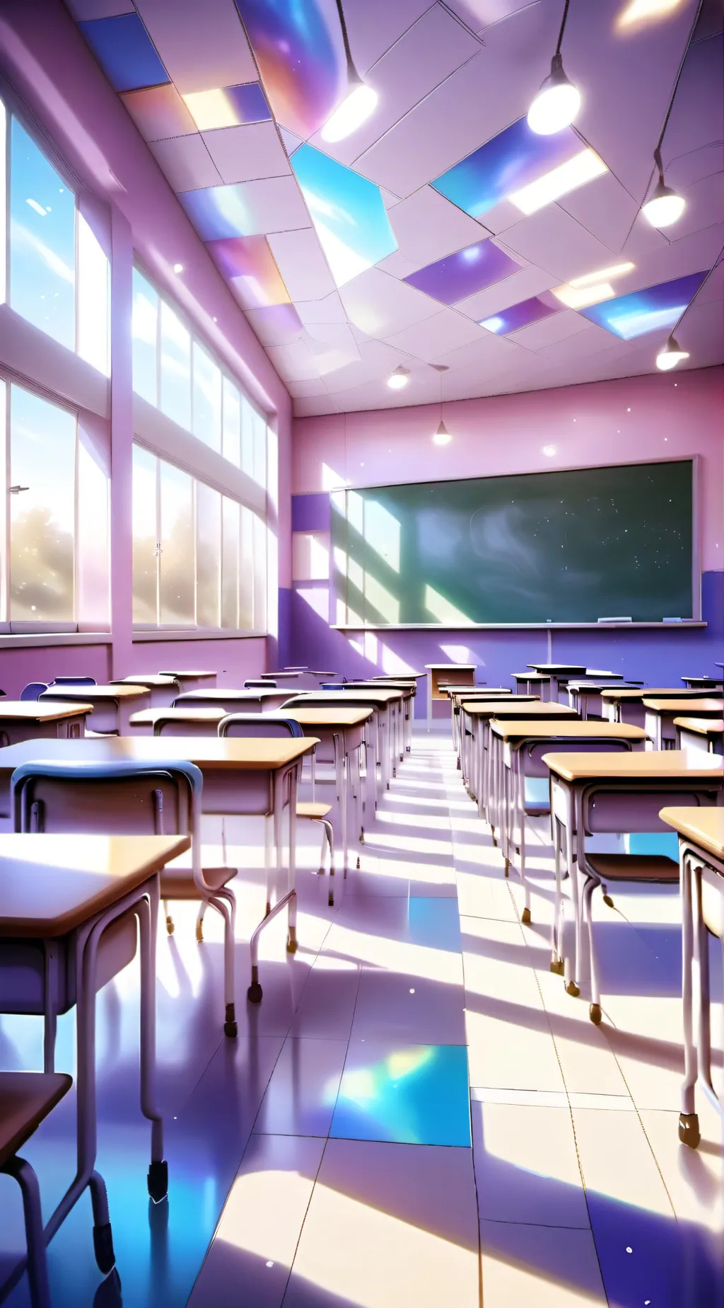 ai character: school+siblings background