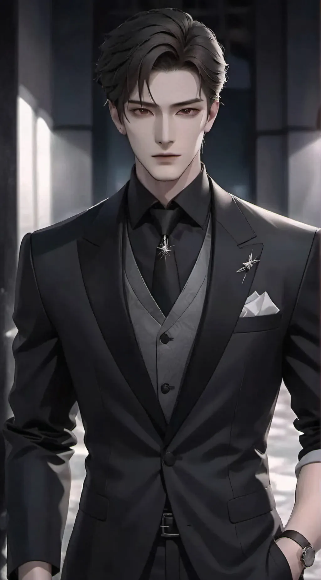 ai character: levi background