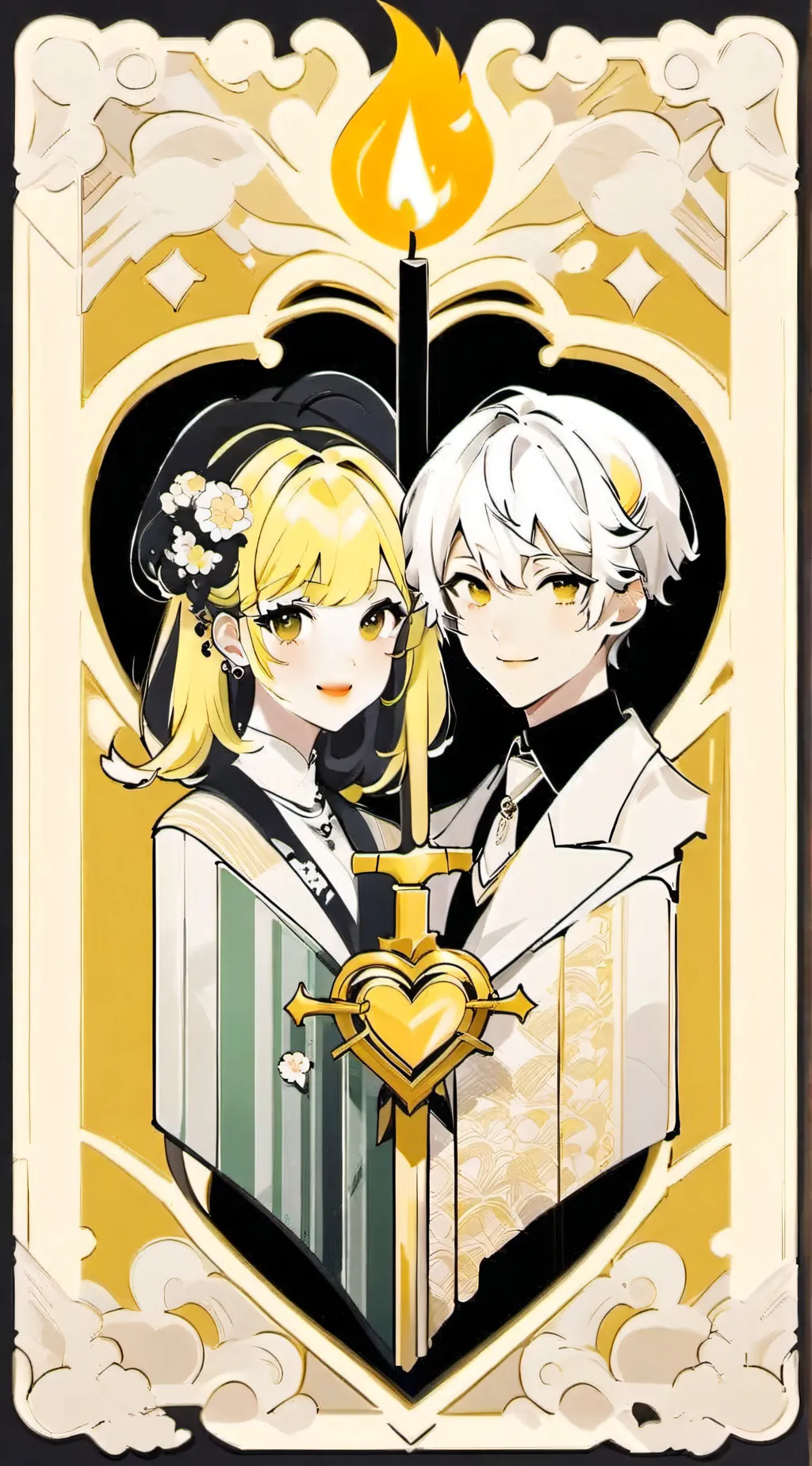 ai character:  Isabel And Nick background