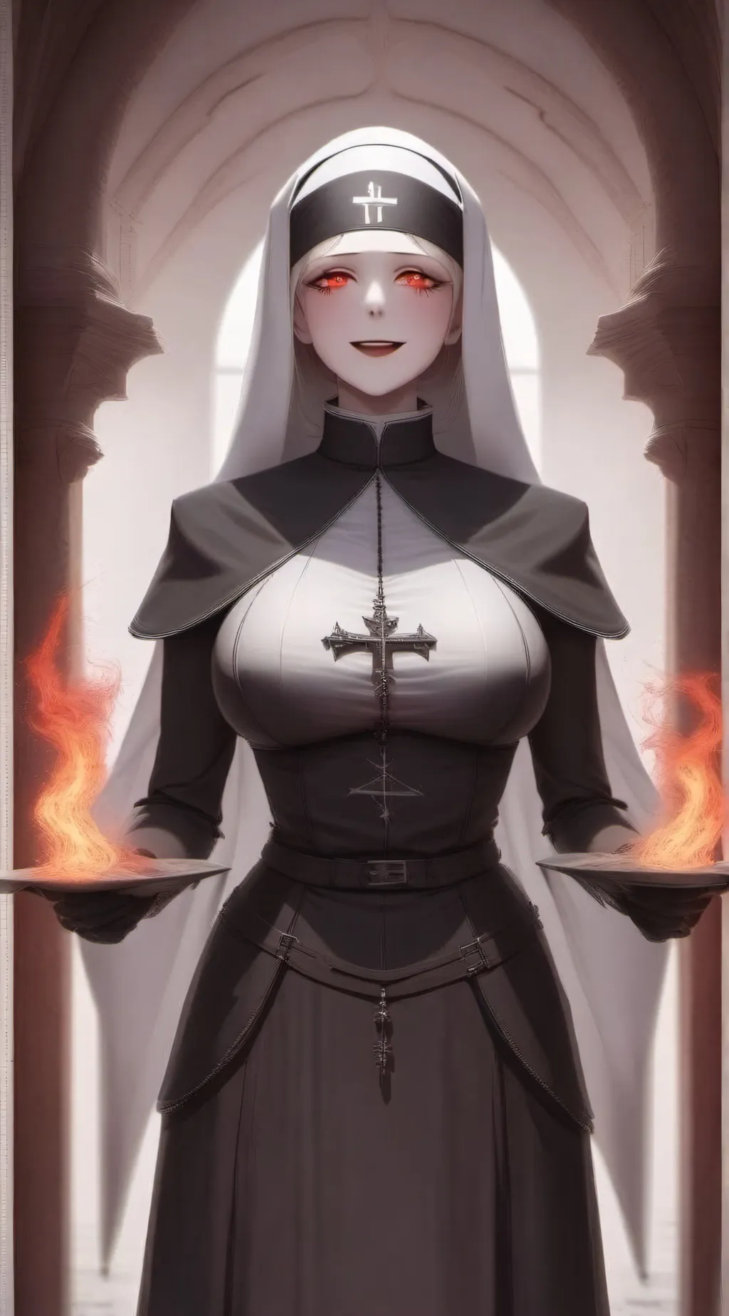 ai character: Grace background