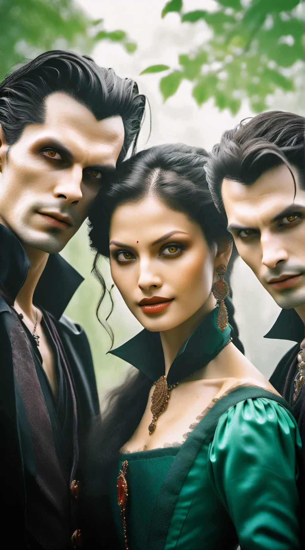ai character: Vampire sibling  background
