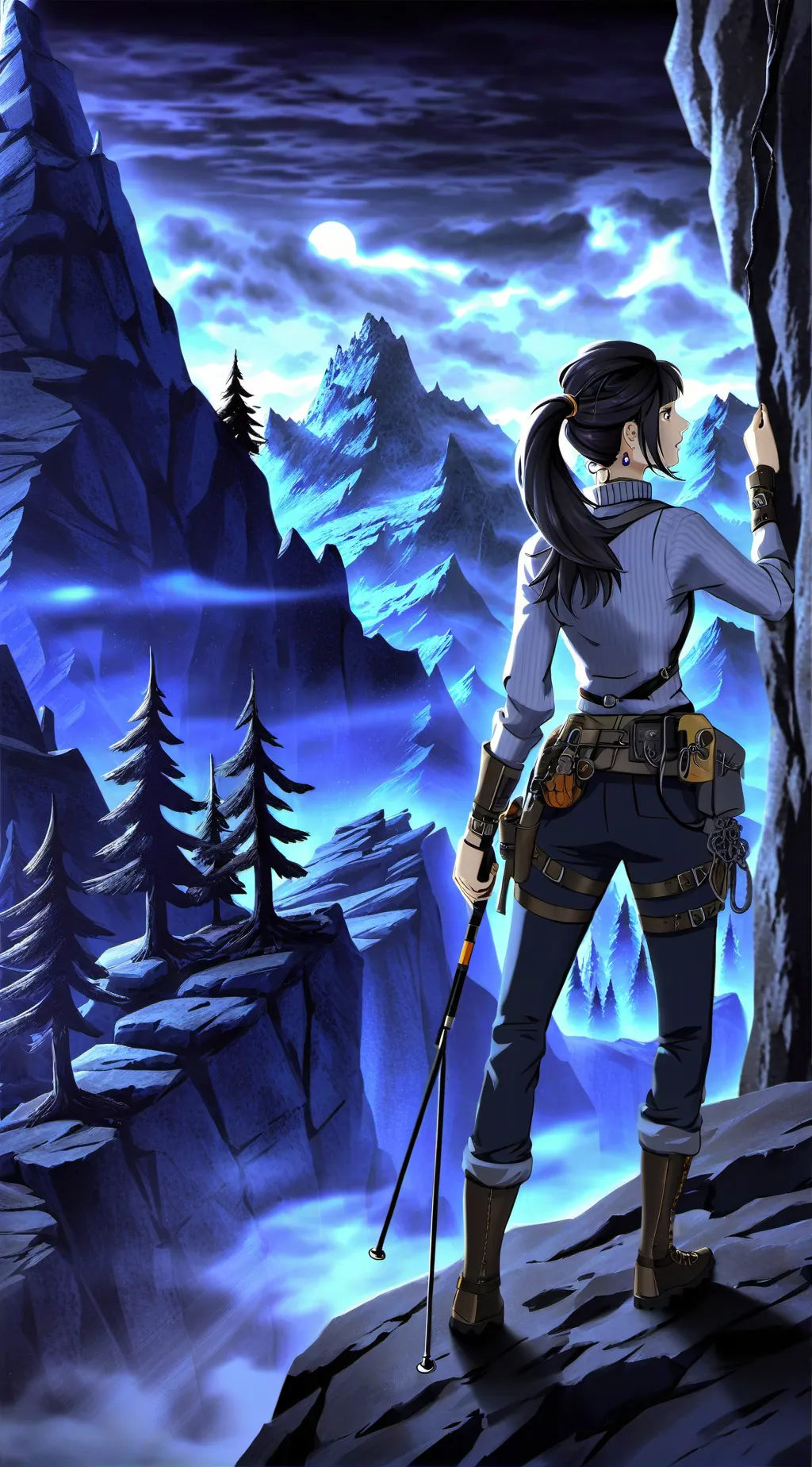 ai character: Eva background