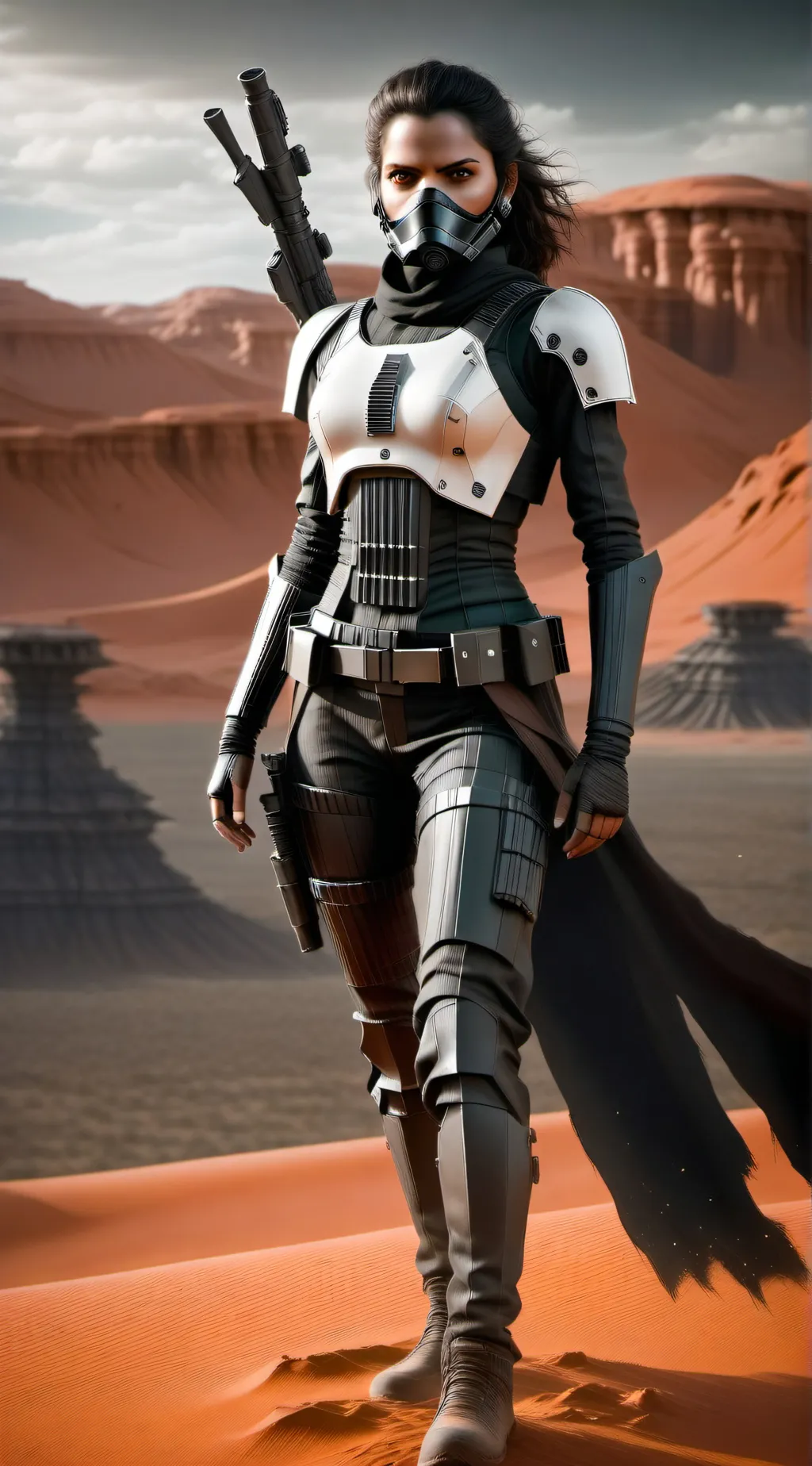 ai character: Captain Freya background
