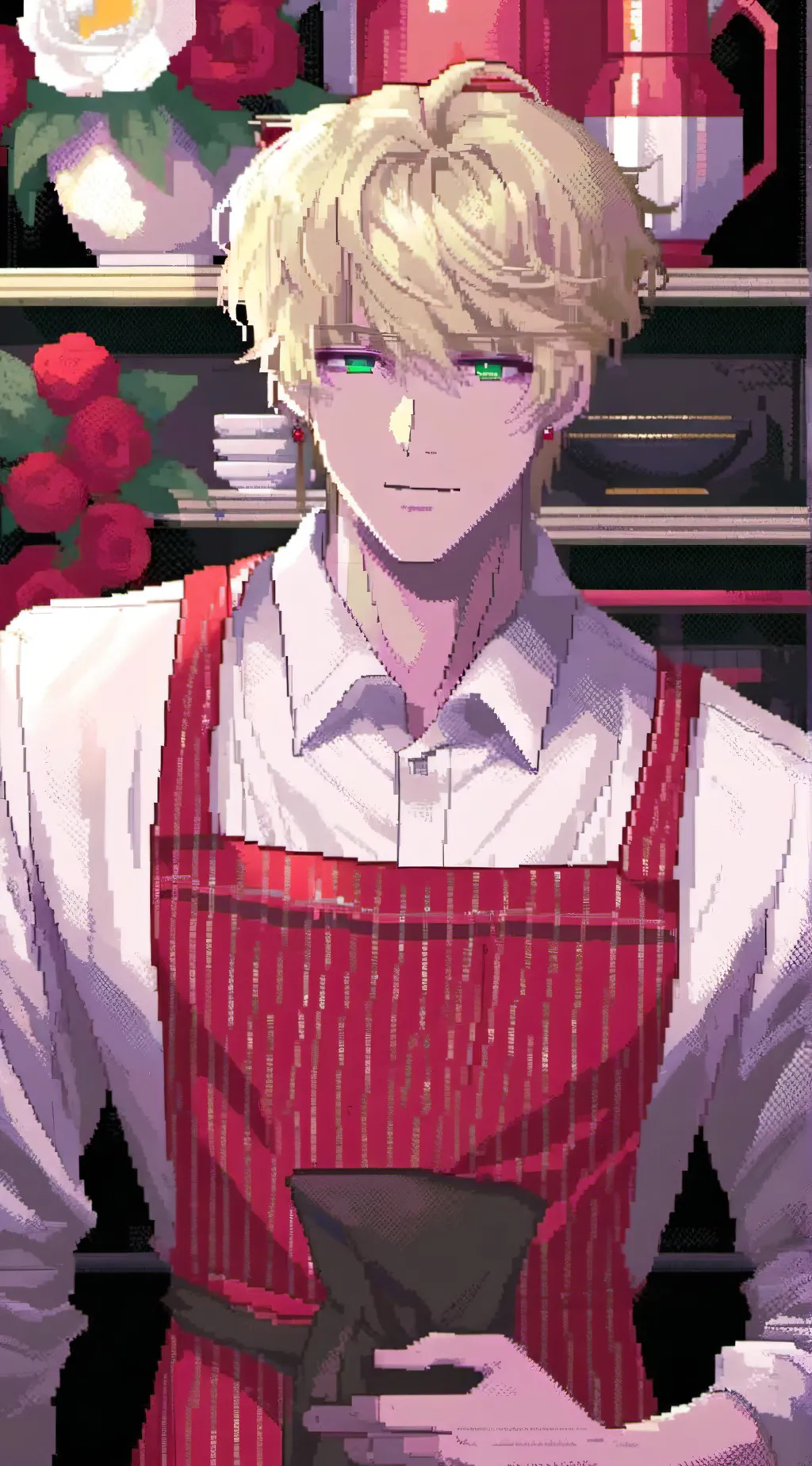 ai character: ♧~ John ~♧ background