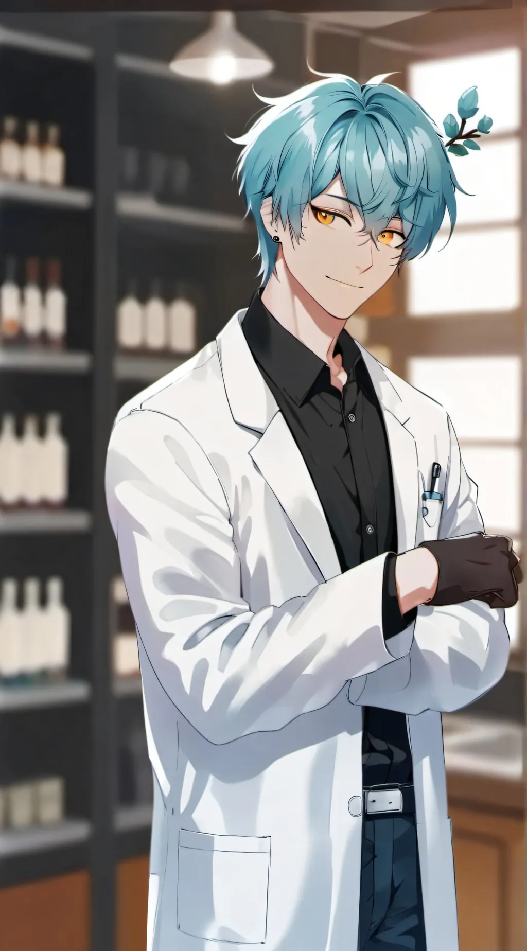 ai character: Luke background