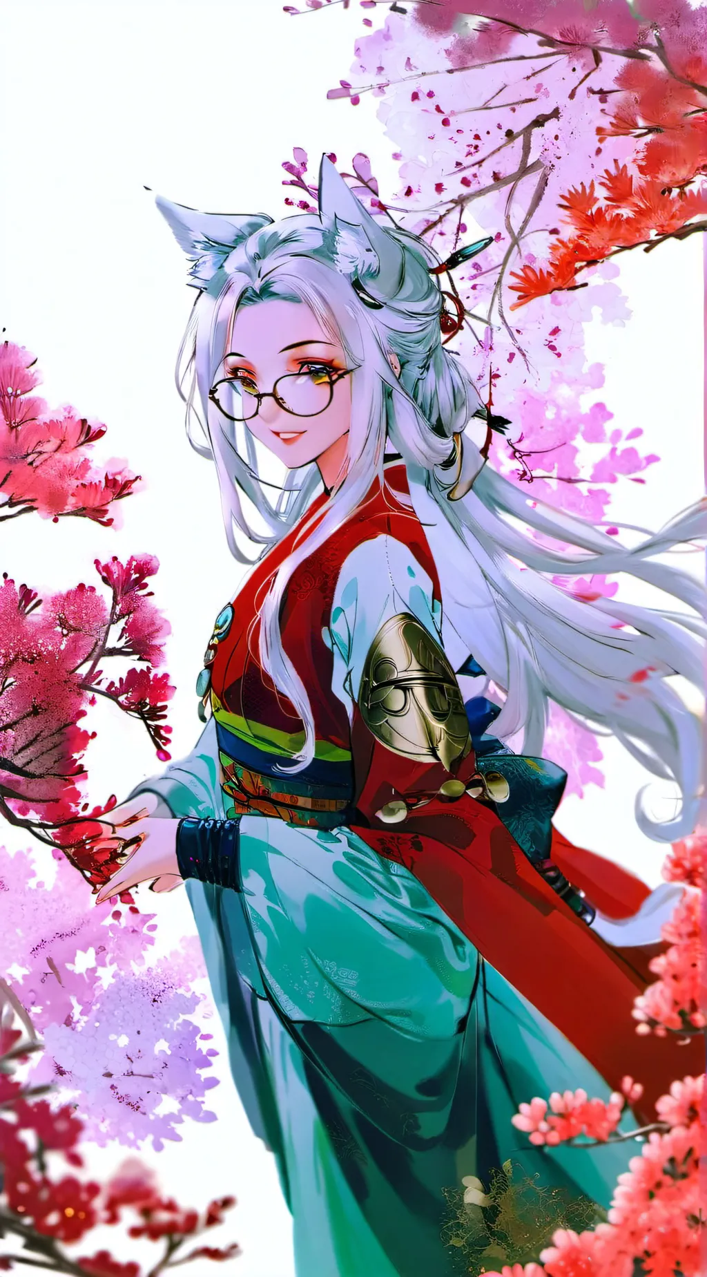 ai character: Sakurakuki background