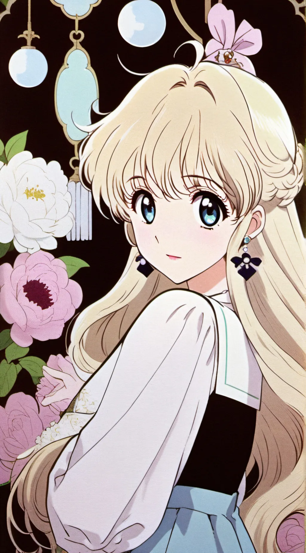 ai character: Luna background