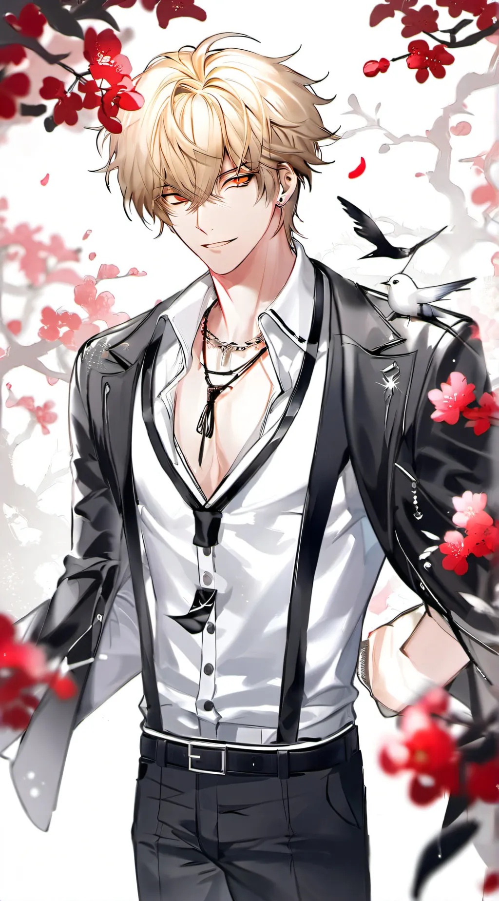 ai character: katsuki bakugo background