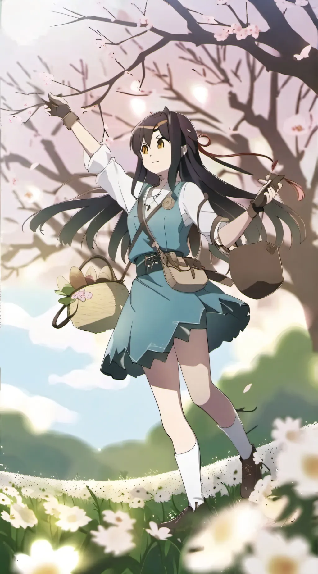 ai character: demon slayer background
