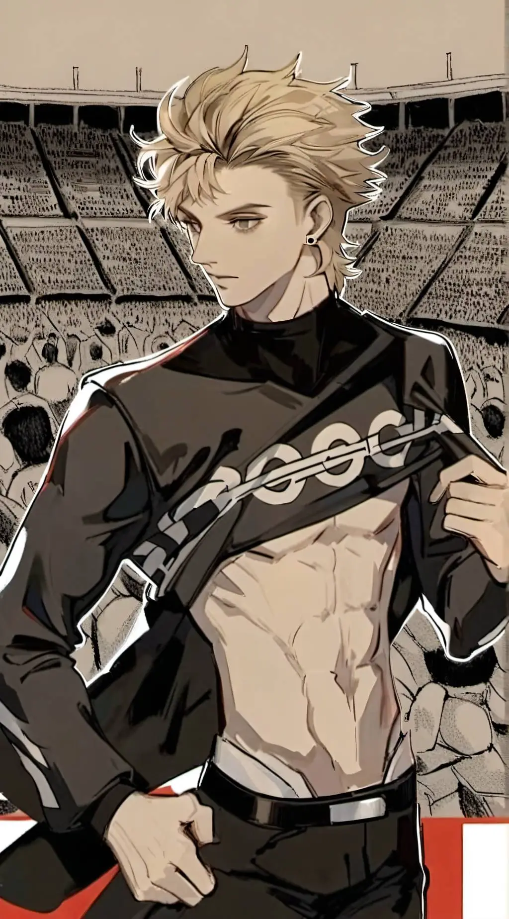ai character: Luke Brockley background