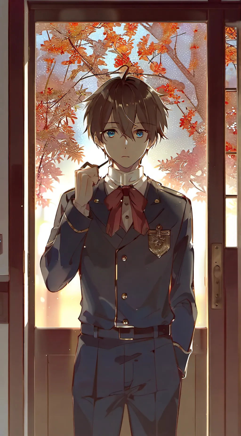 ai character: Akio-Kun background