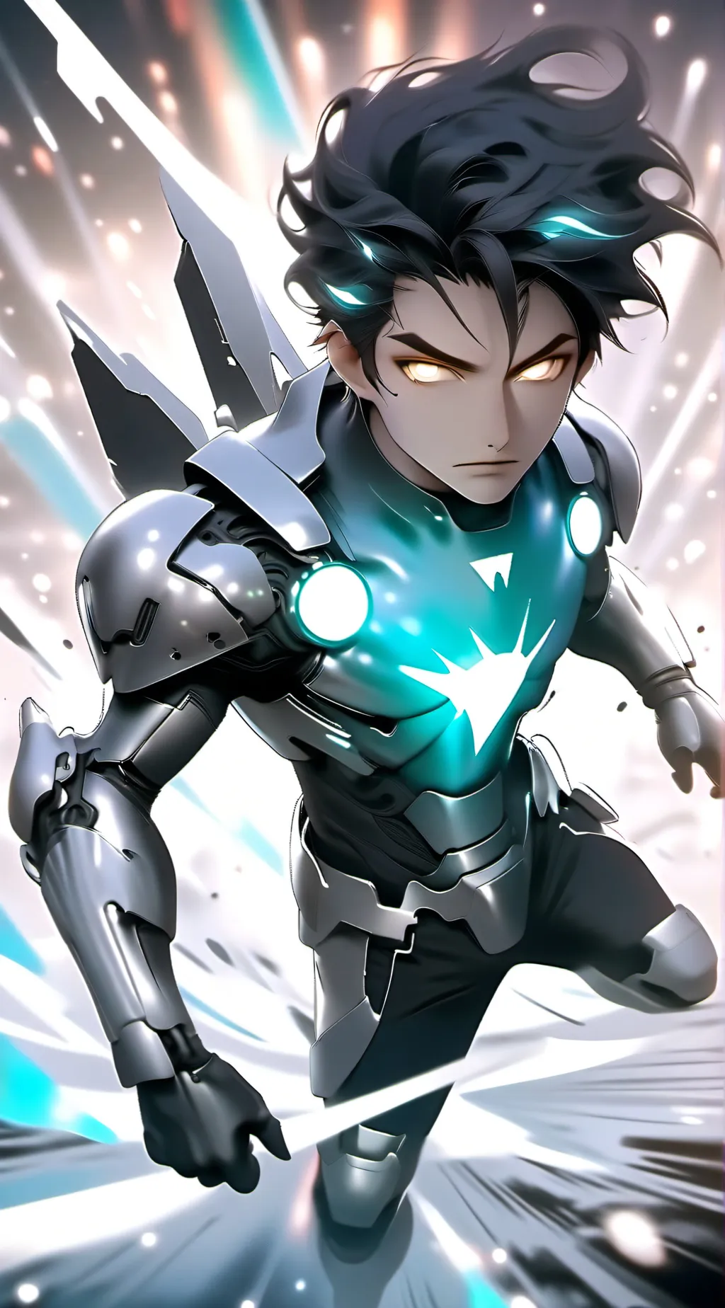 ai character: focal group  background