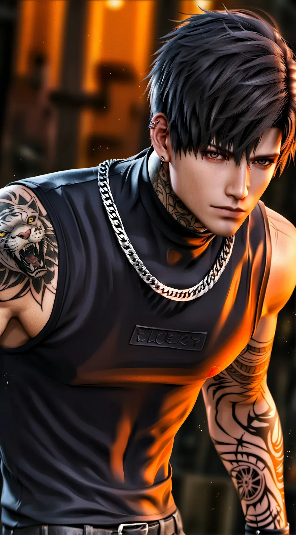 ai character: ⛓️ Jax ⛓️  background