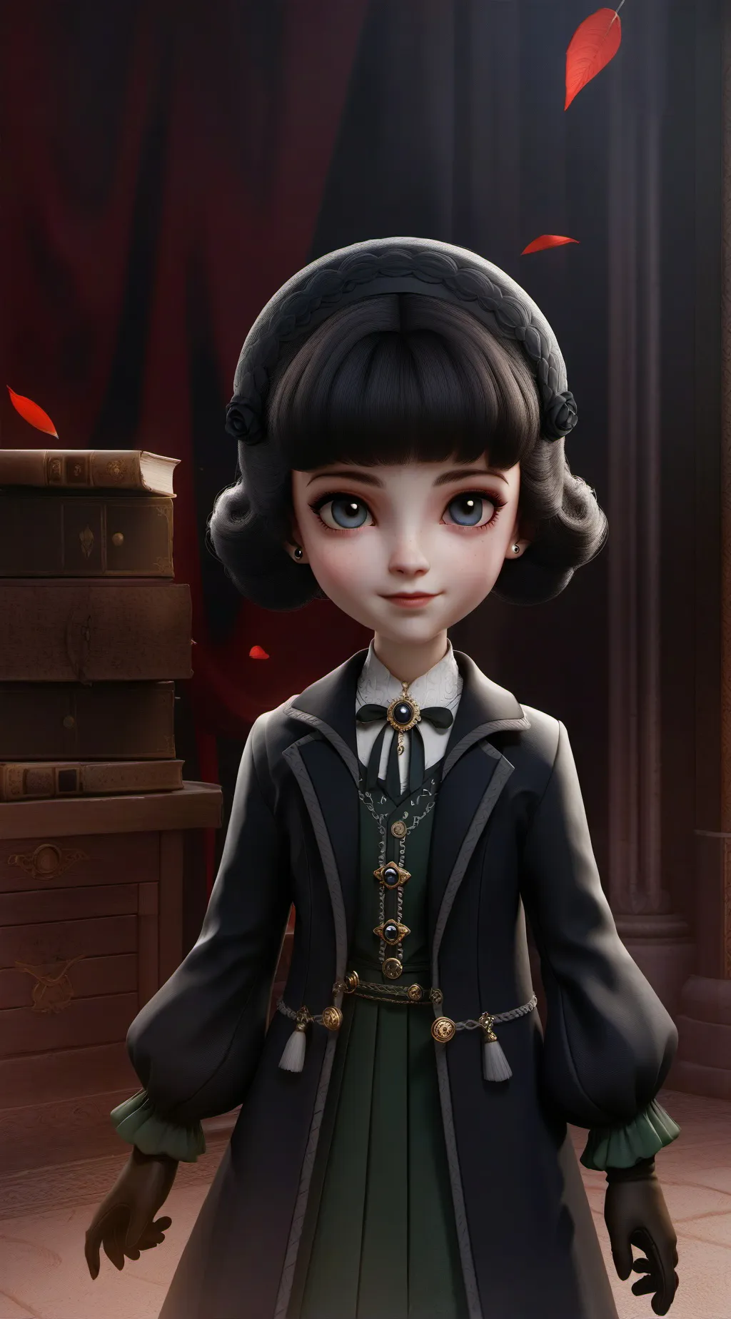 ai character: Emmi background