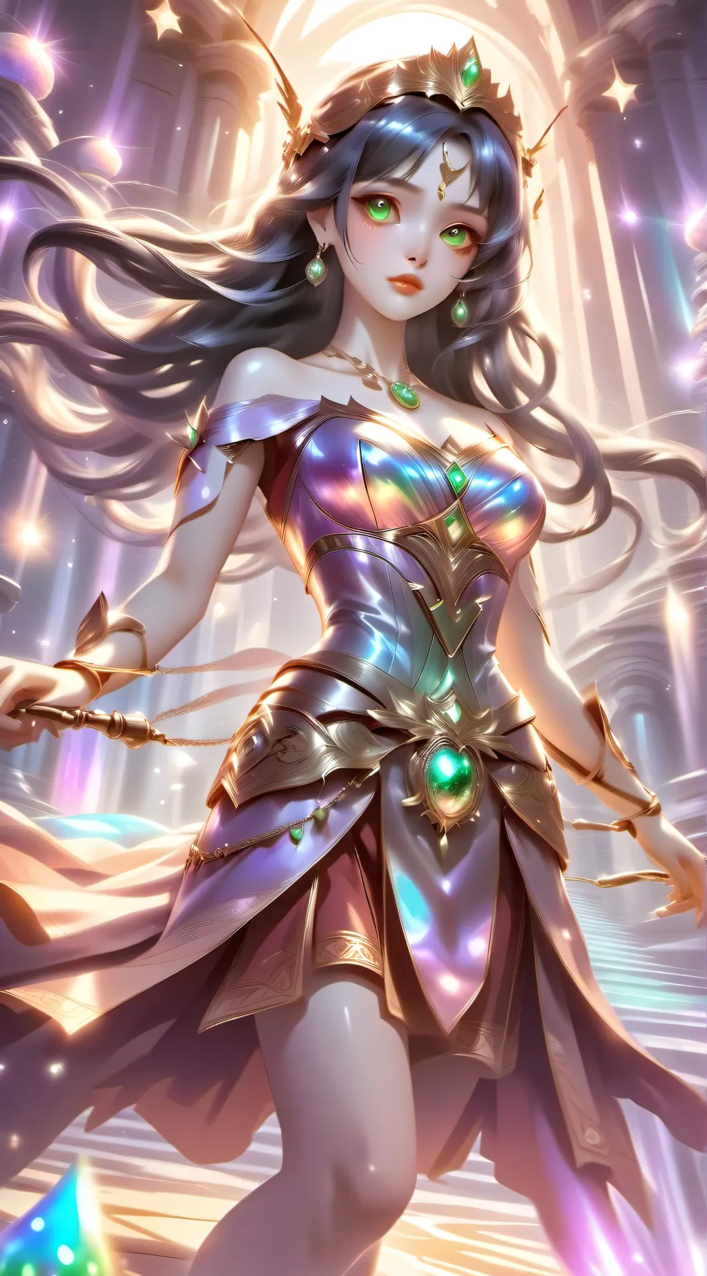 ai character: Lin background