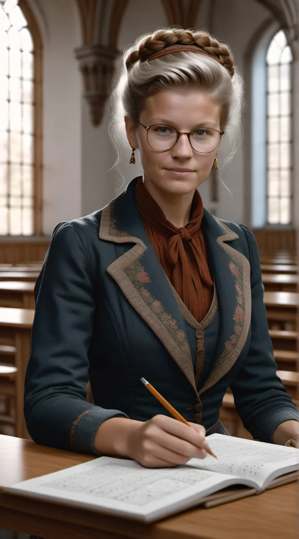 ai character: Mrs.Bran background
