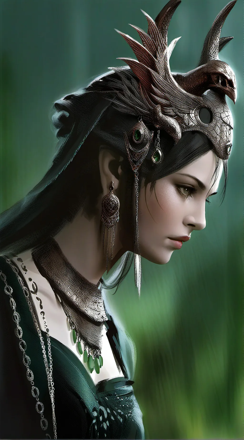 ai character: sky background