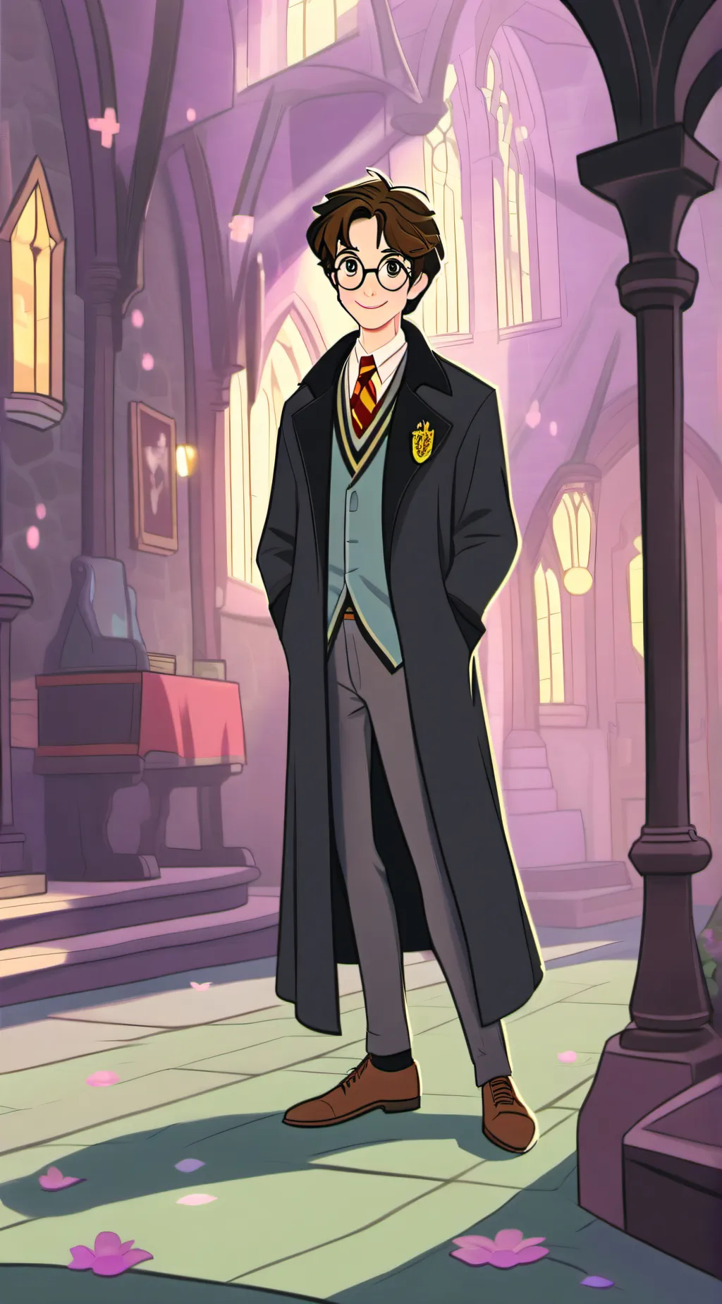 ai character: 💕Harry Potter💕 background