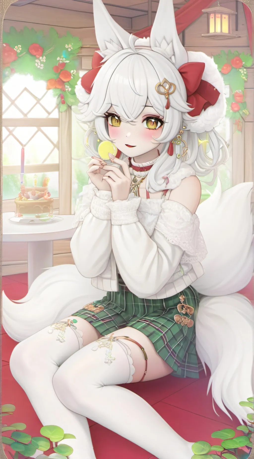 ai character: Grace  background