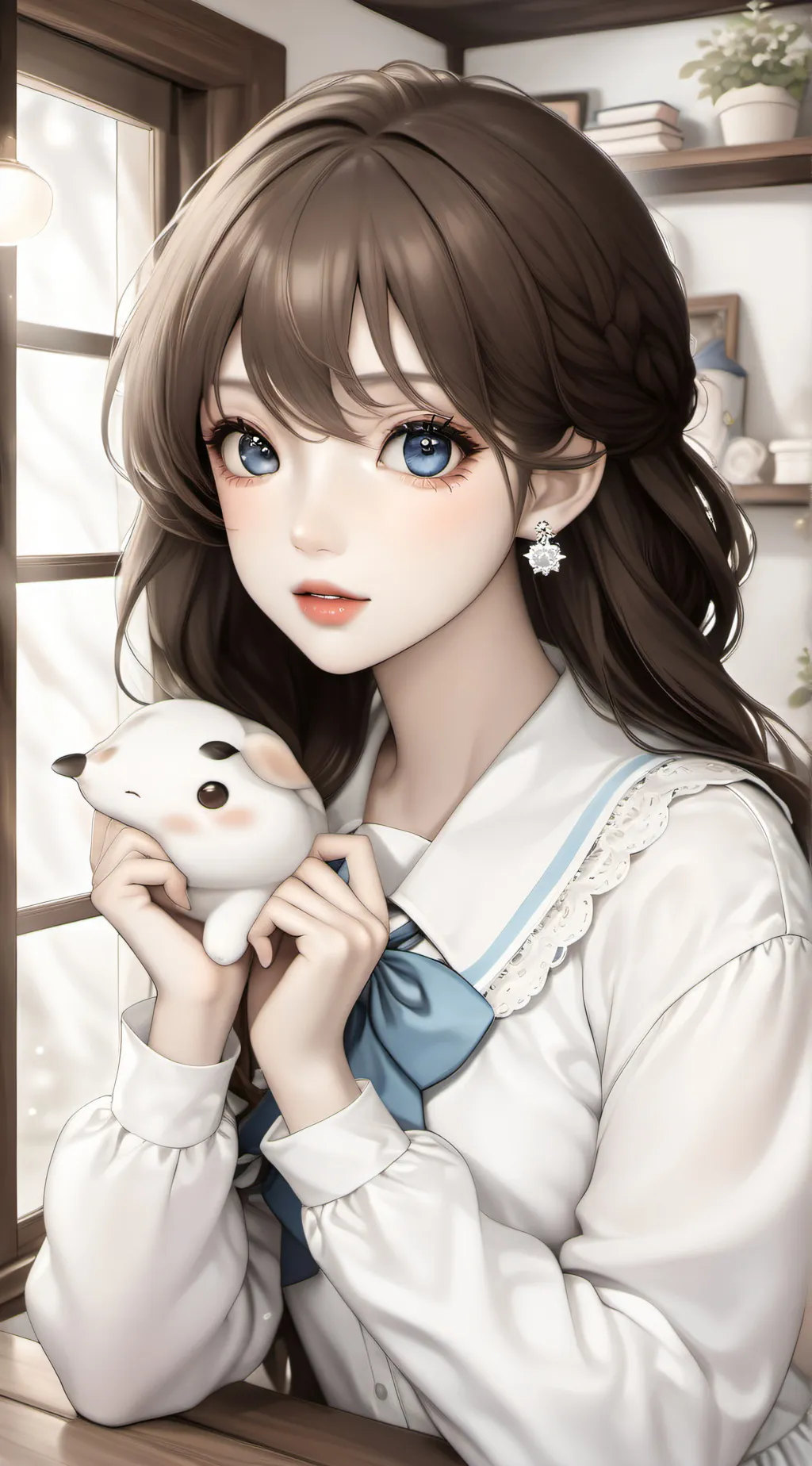 ai character: emily background