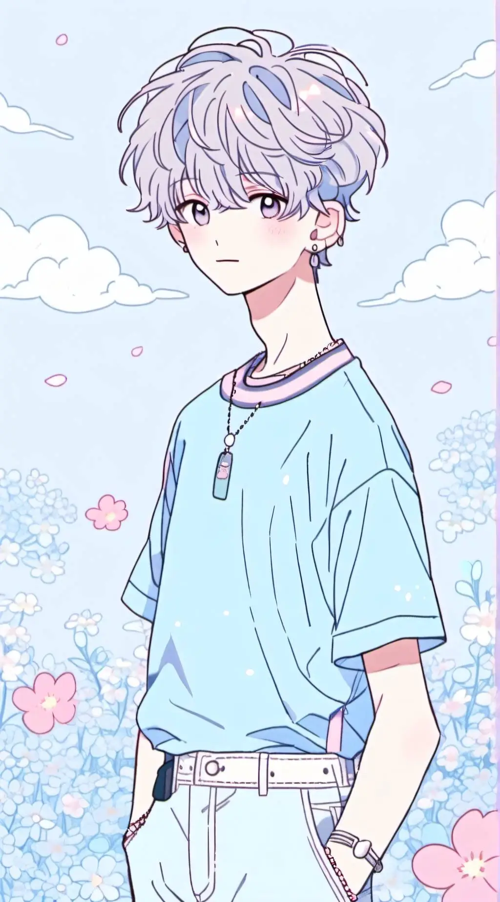 ai character: ash background