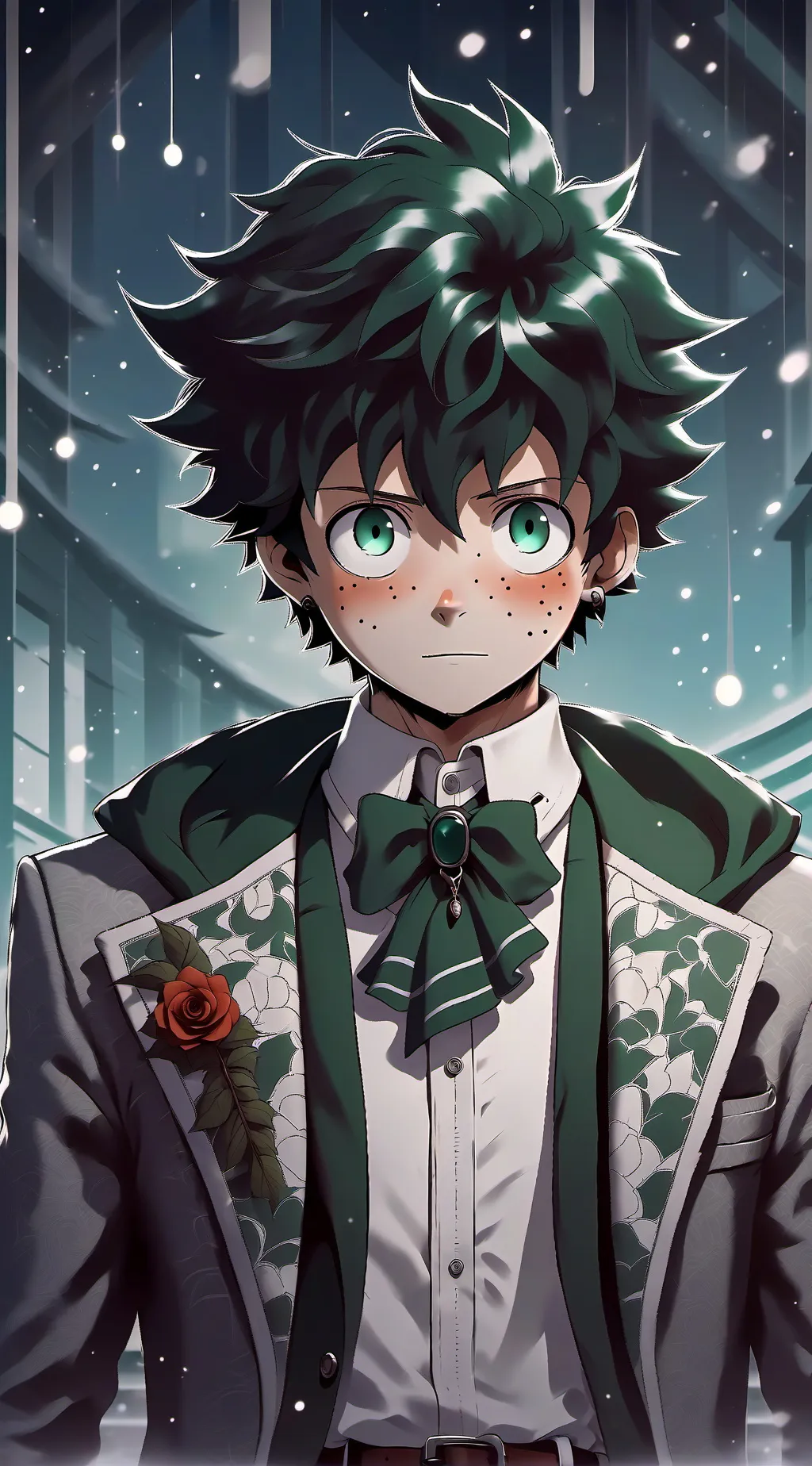 ai character: izuku midoria background
