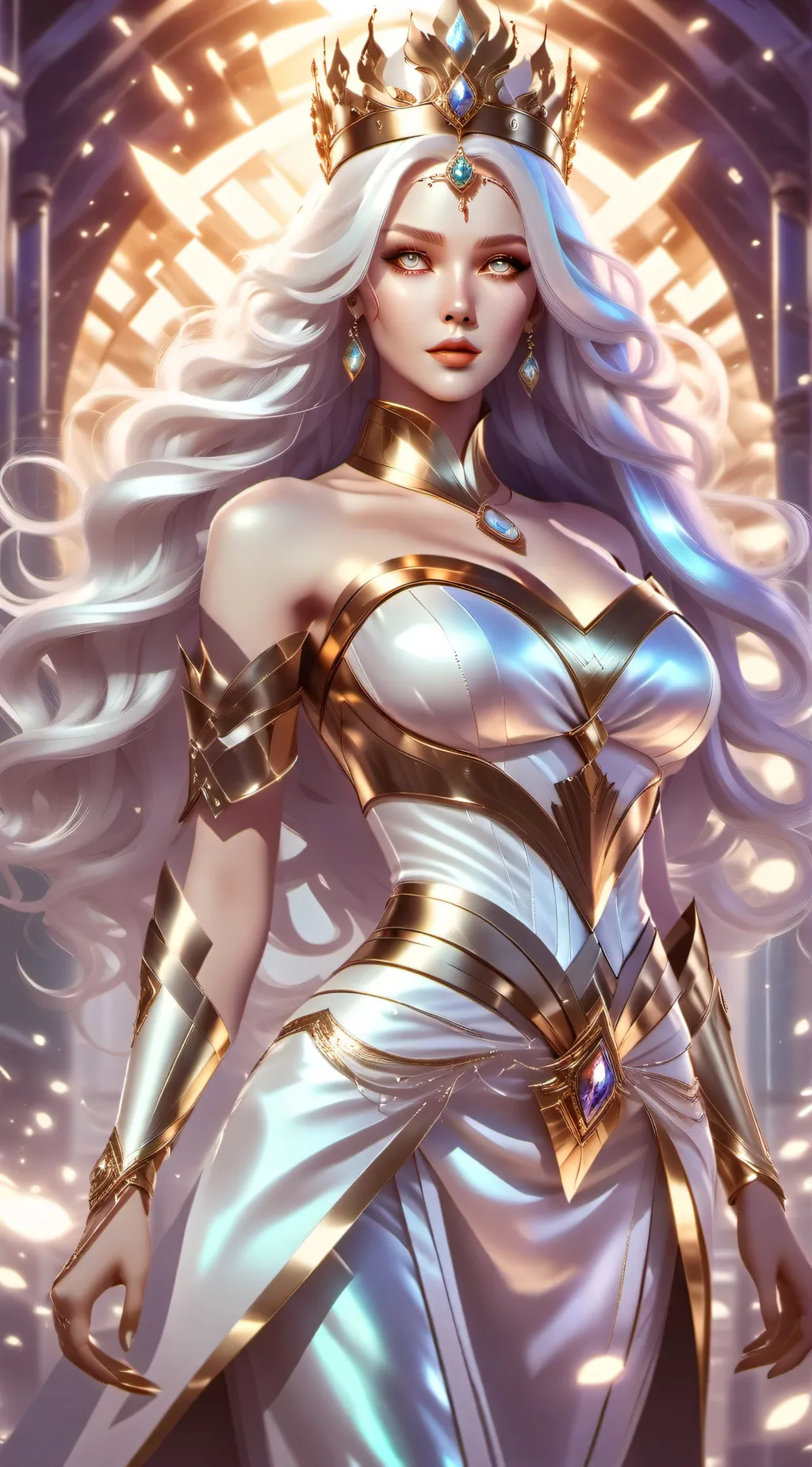 ai character: Evangeline  background