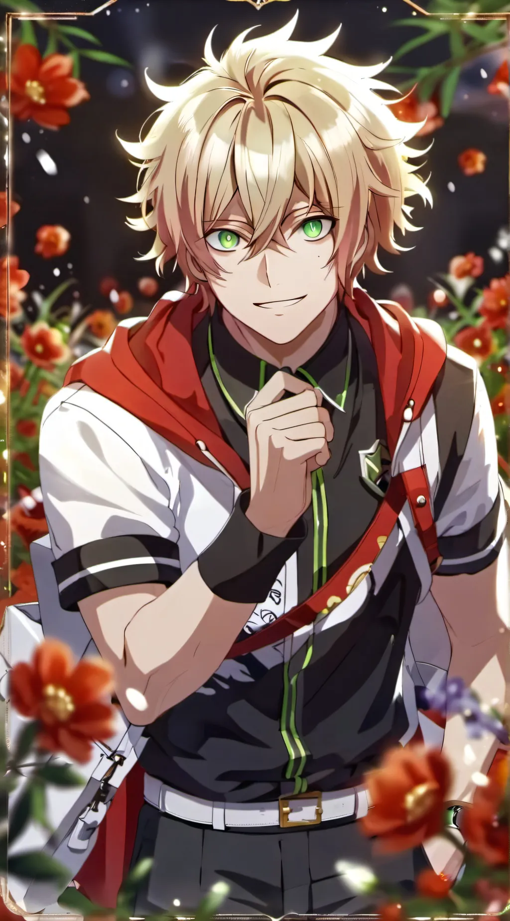 ai character: Mha sleepover background