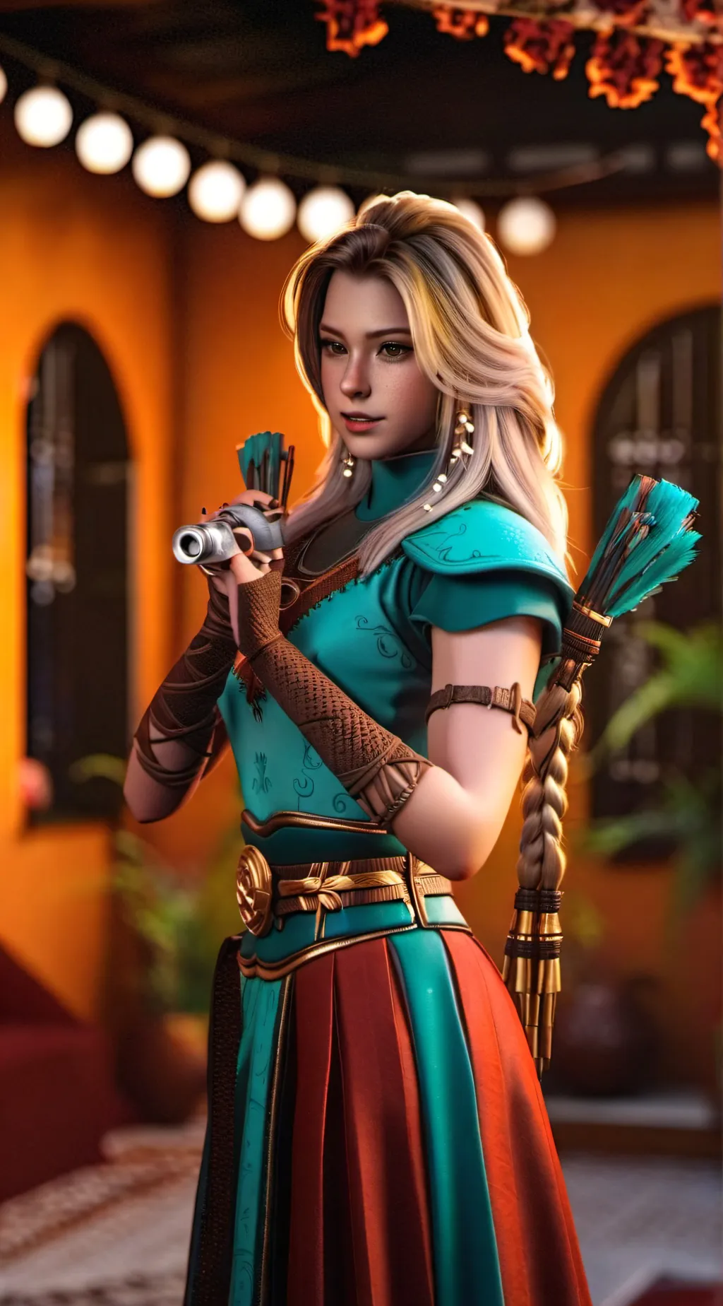 ai character: Dessy  background