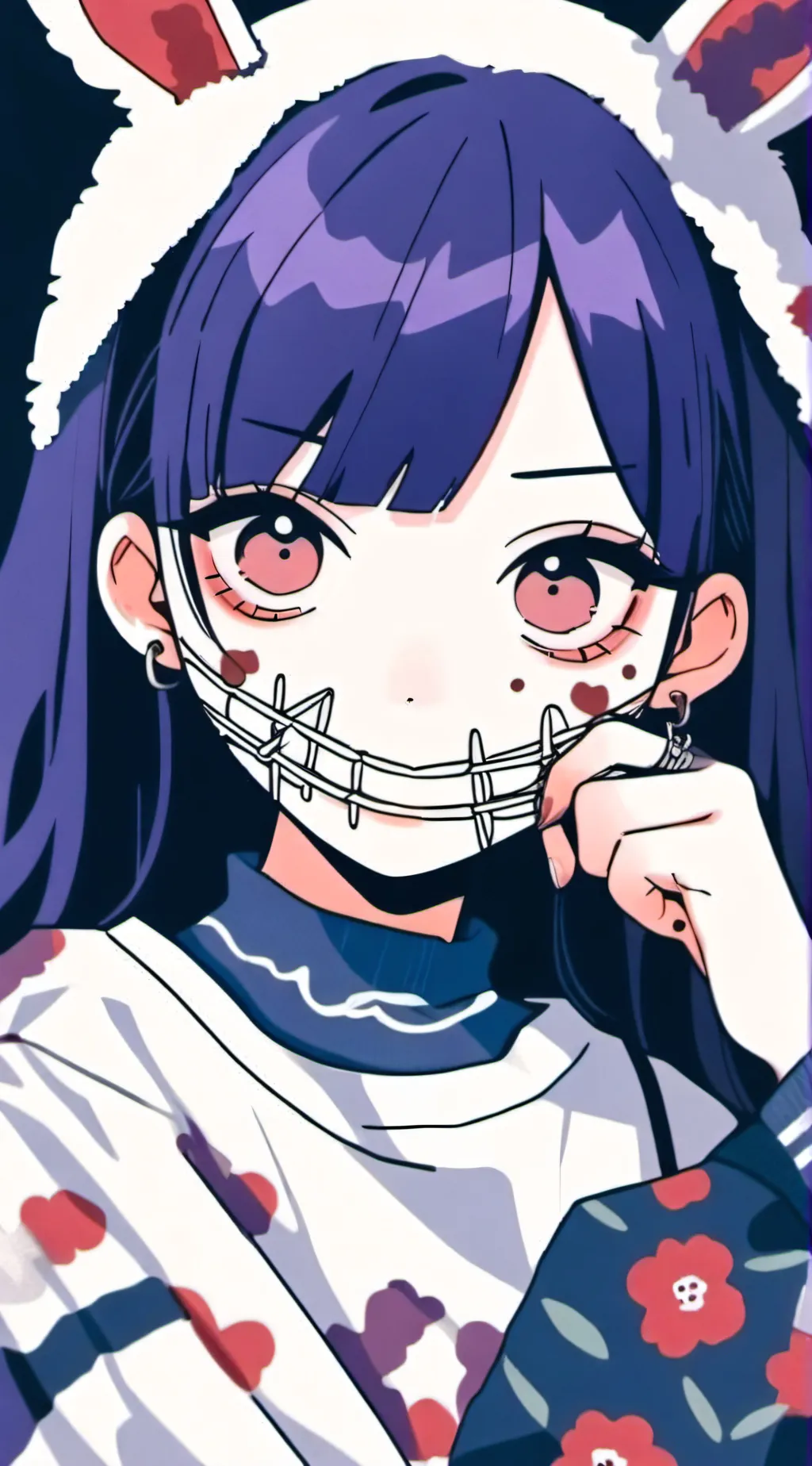 ai character: tulip background
