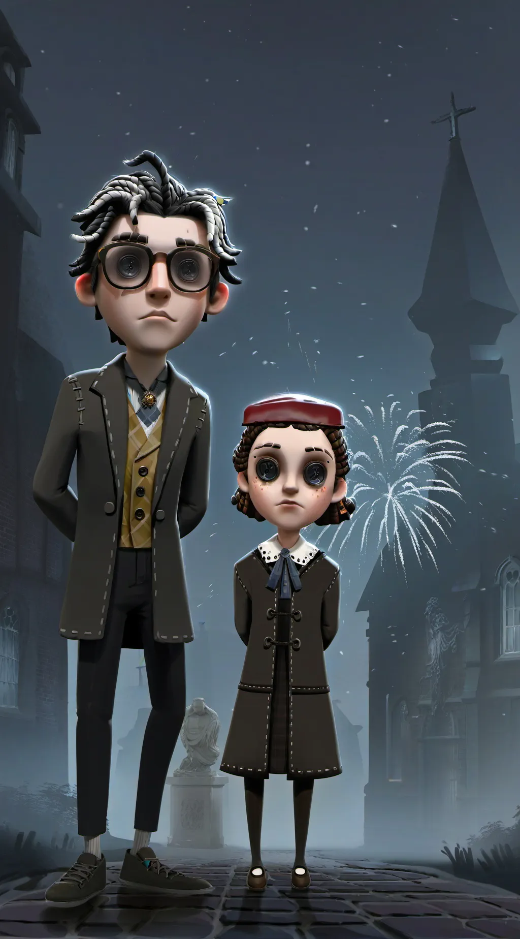 ai character: Vesper background