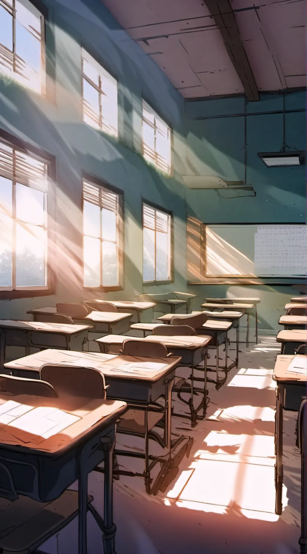 ai character: CLASS 1-A background
