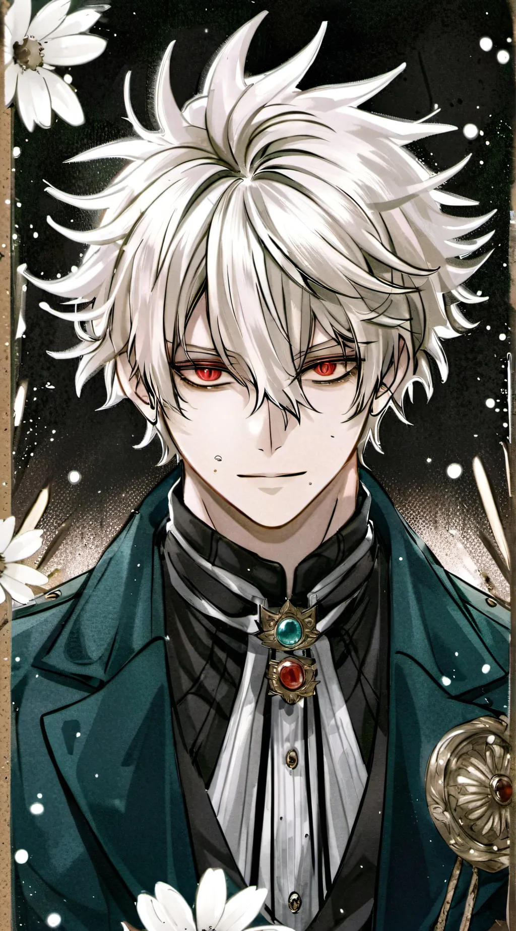 ai character: vampire bakugo background