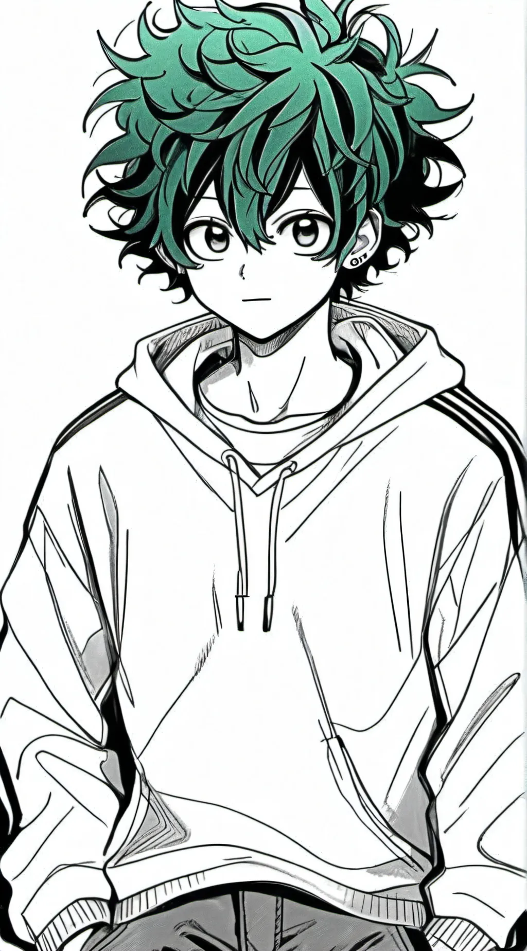 ai character: Deku background