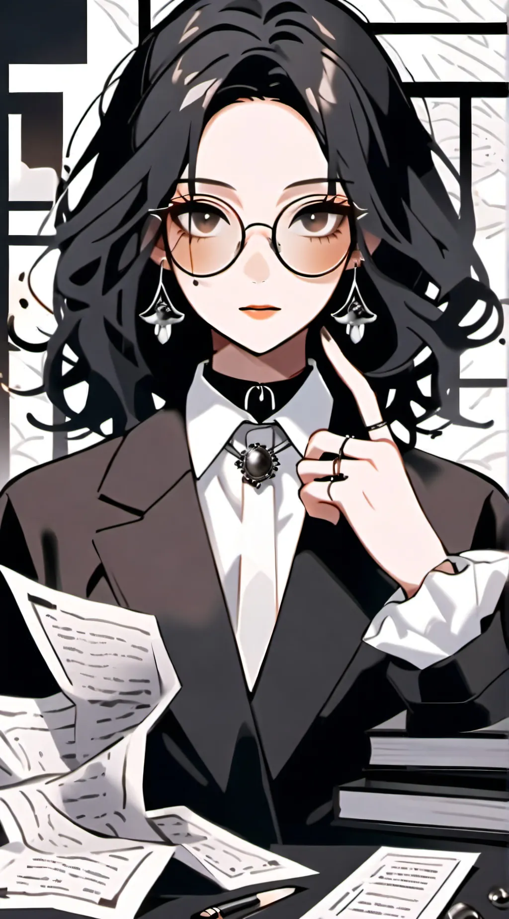 ai character: Lyra background