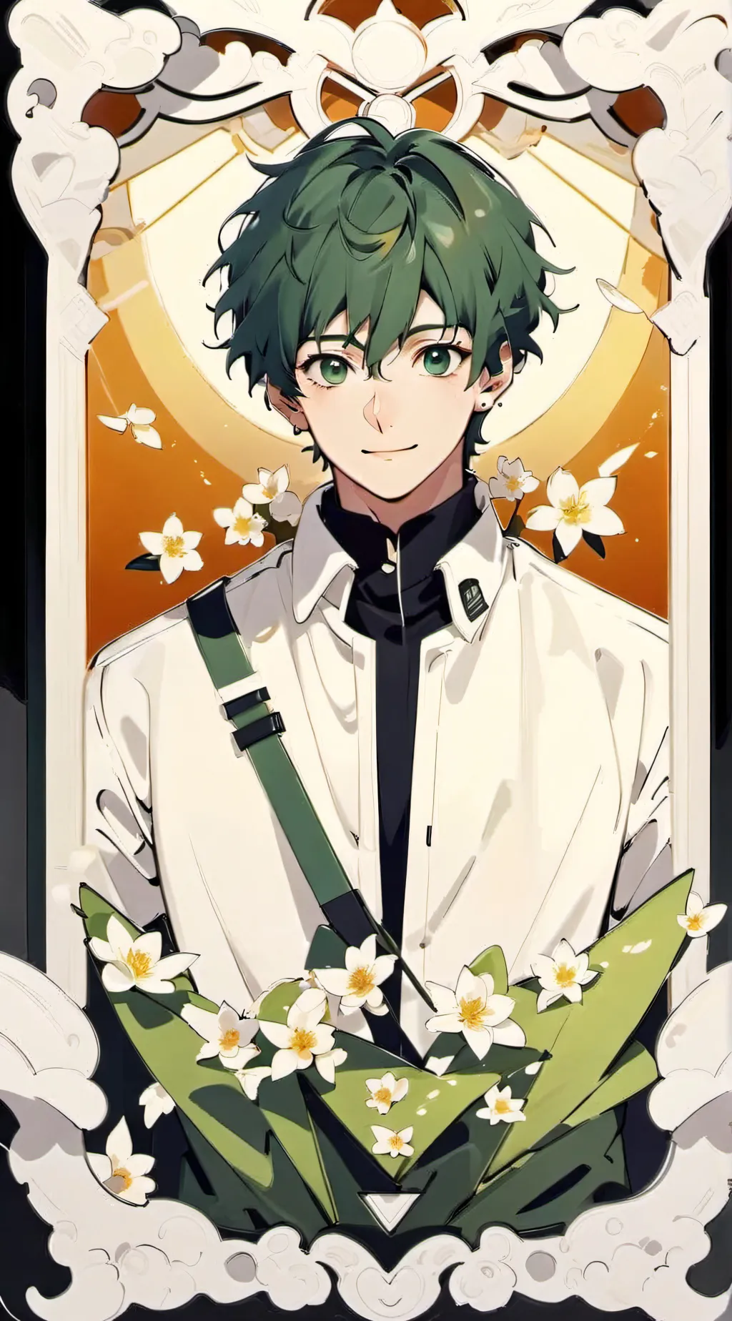 ai character: Izuku Midoriya background