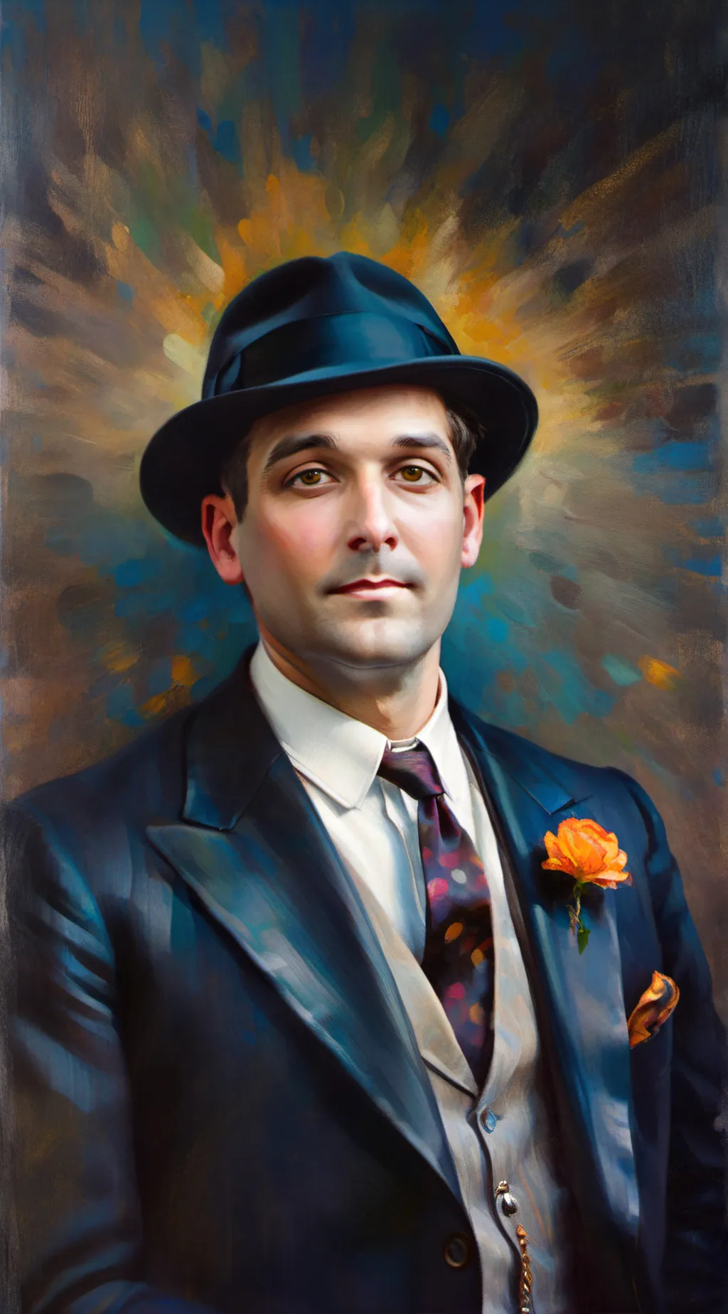 ai character: 1920s mob RP background