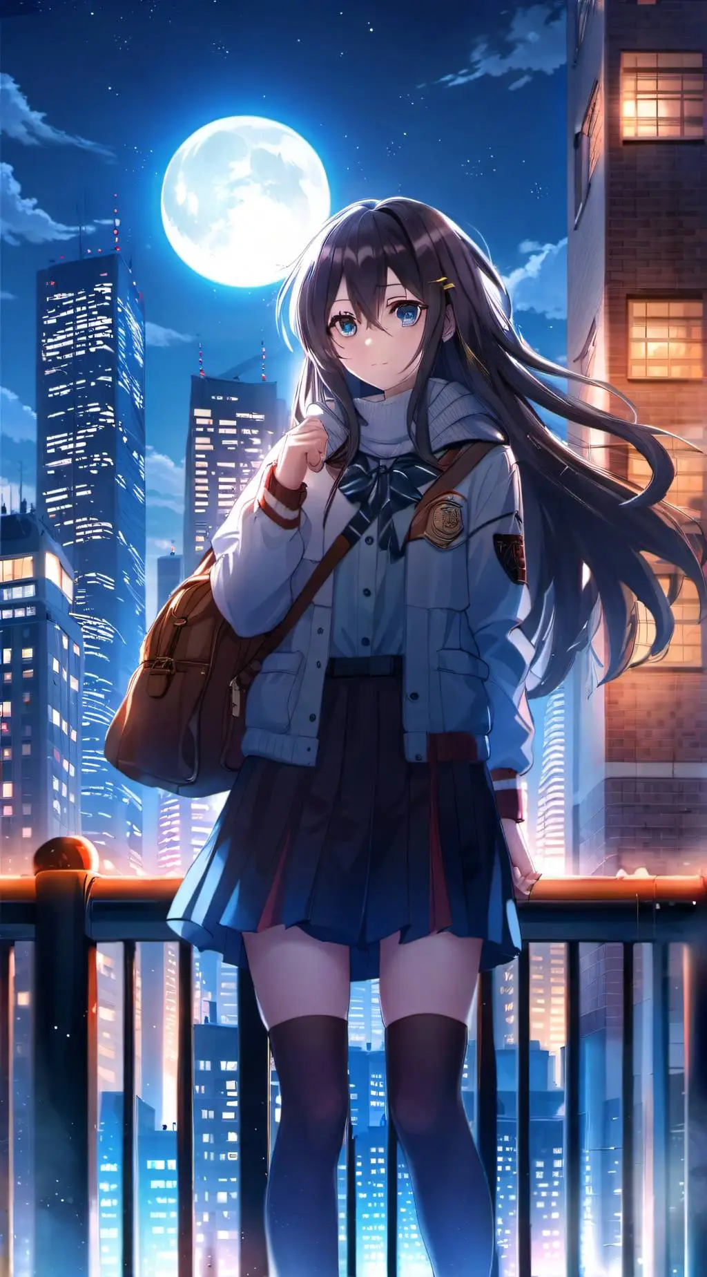 ai character: Kurumi background