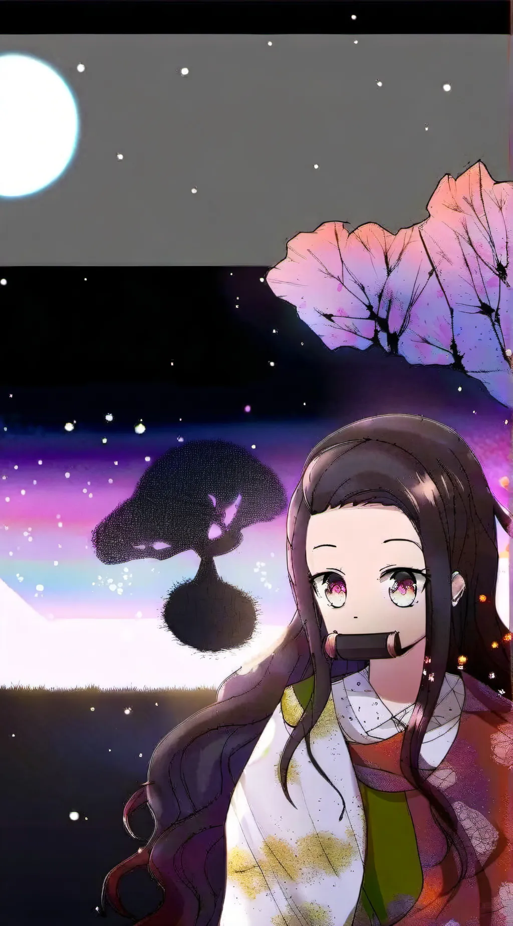 ai character: DEMON SLAYER background